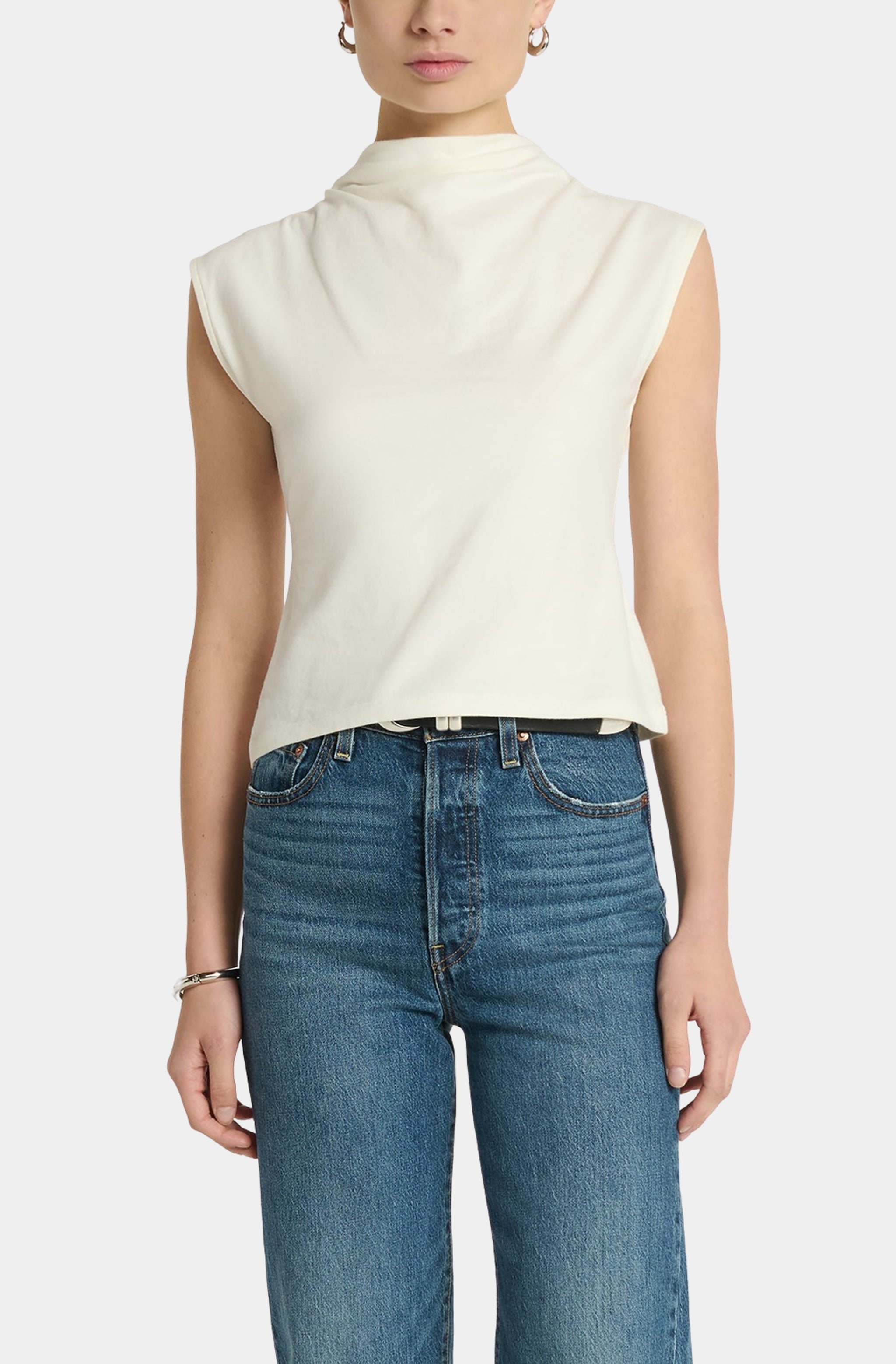 Lulu Mock Neck Top