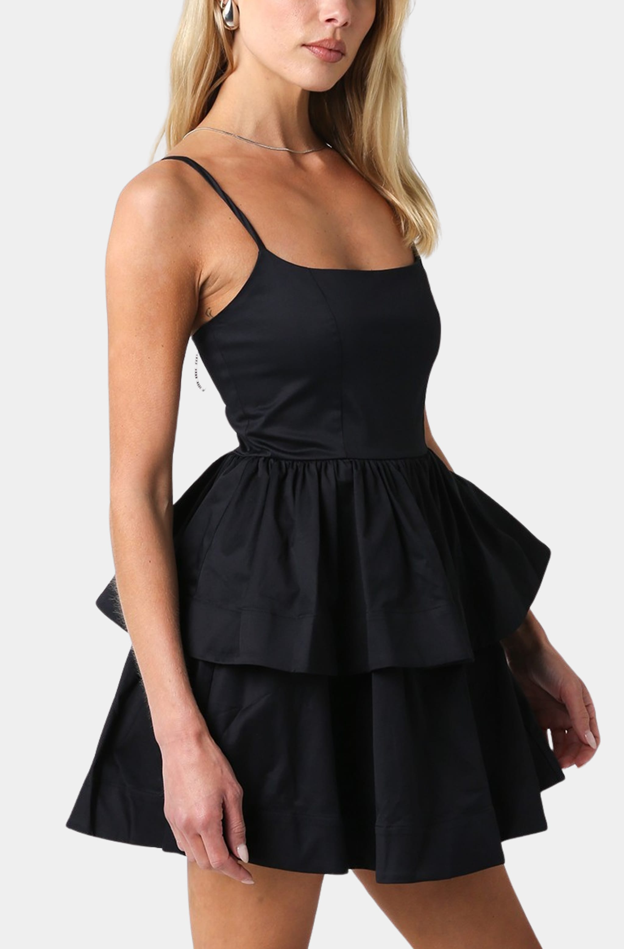 Sofia Tiered Poplin Dress – Hemline Austin