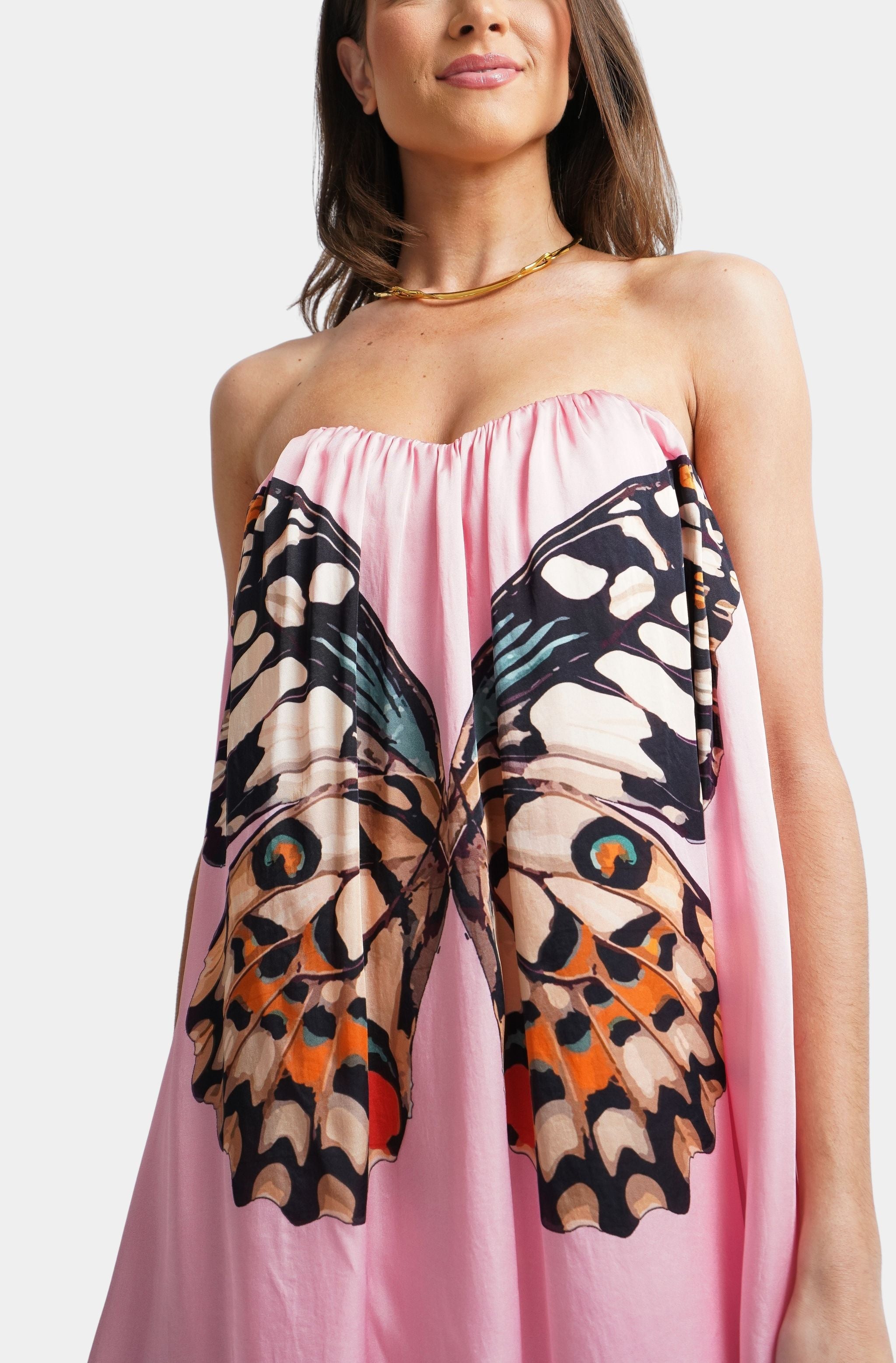 Hemline Exclusive Morpho Mini Dress