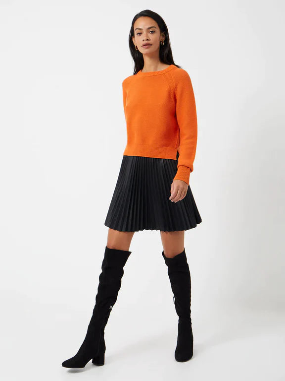 Etta Recycled Vegan Leather Skirt