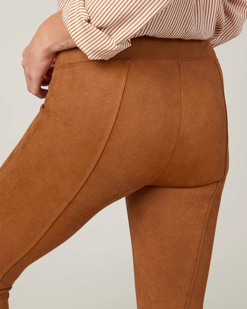 Faux Suede Leggings