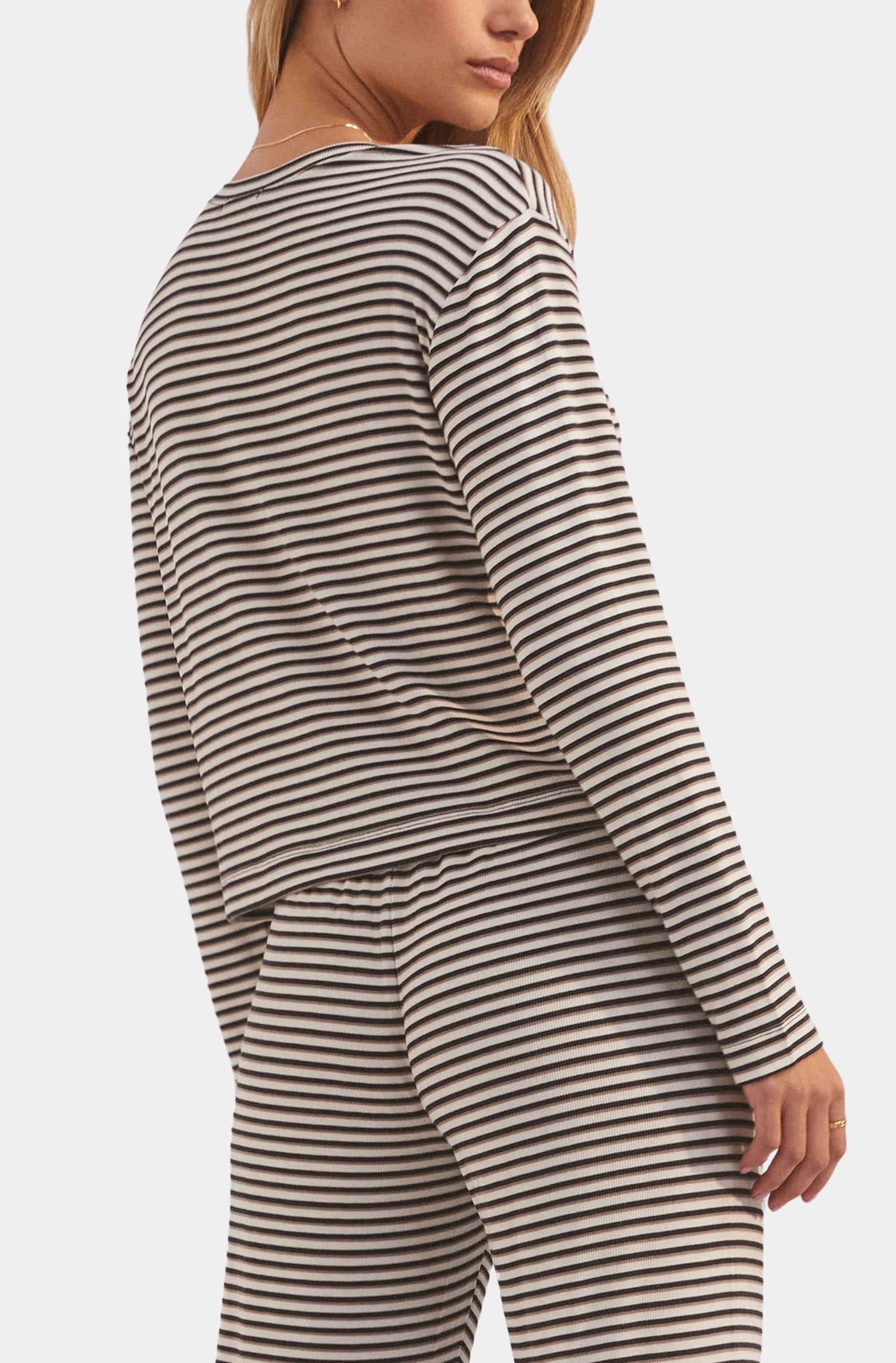 Constance Stripe Long Sleeve Top