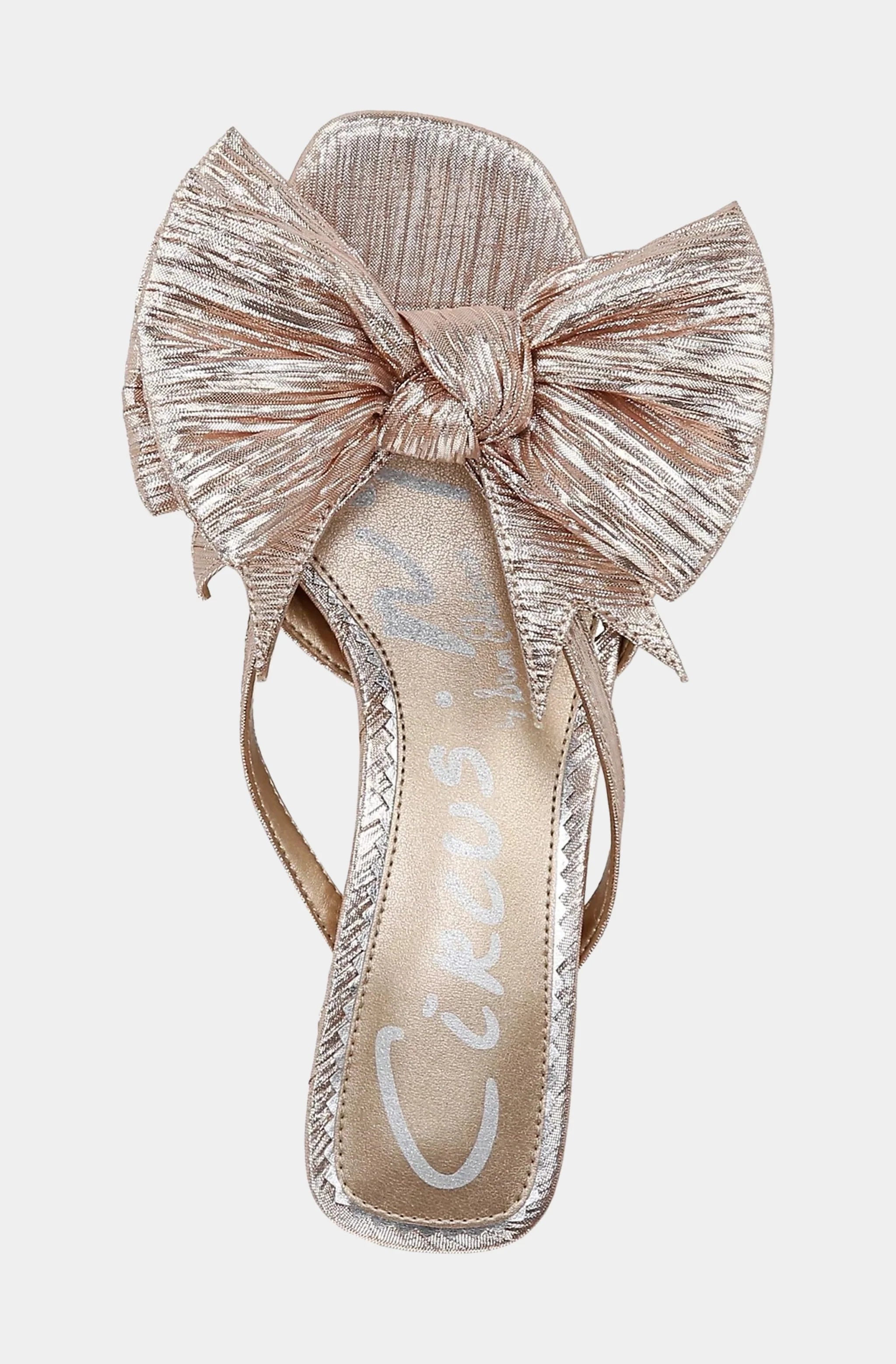 Natalina Kitten Heel Mule