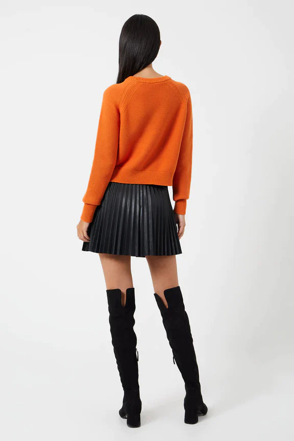 Etta Recycled Vegan Leather Skirt