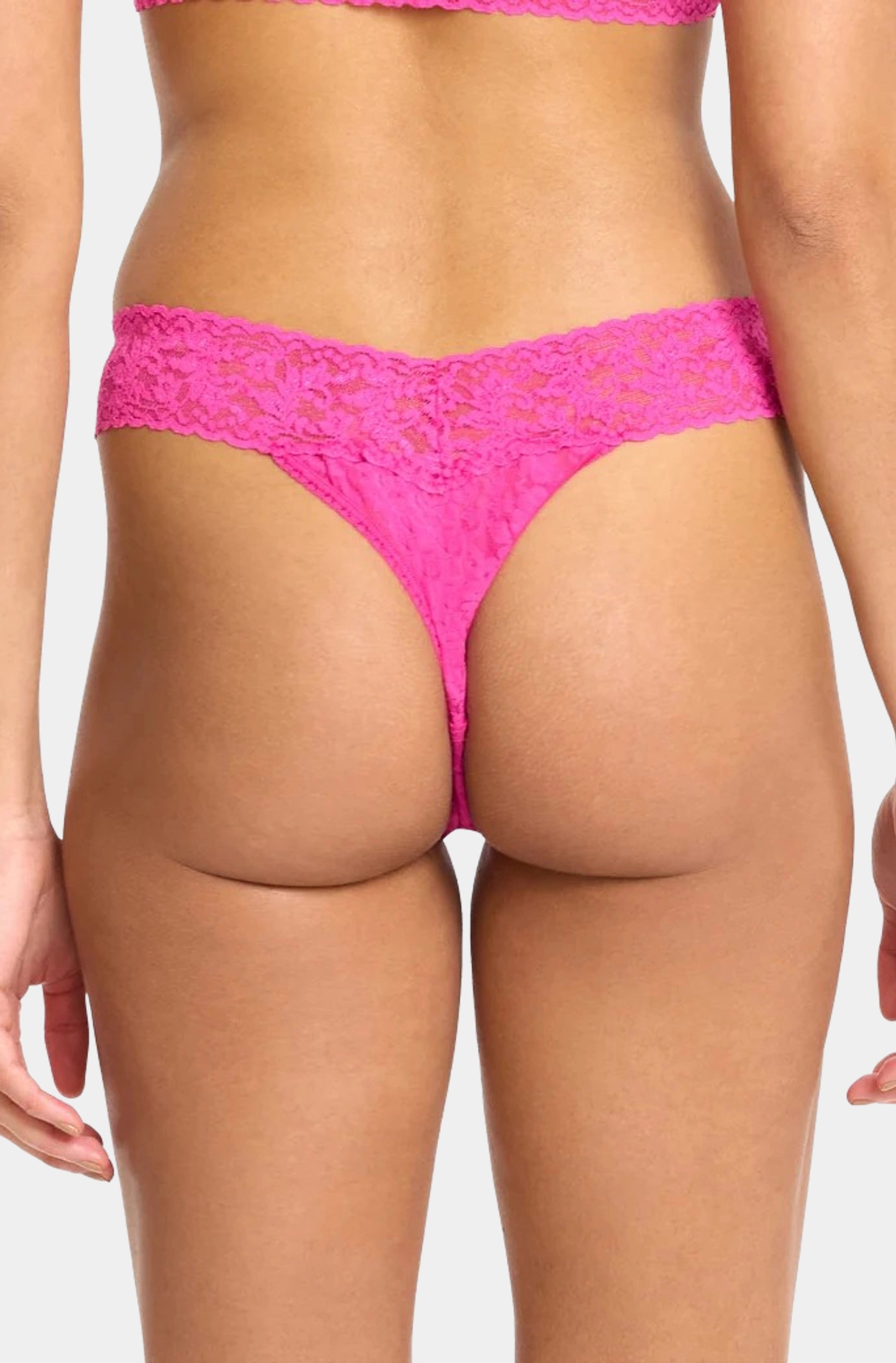 Signature Lace Original Rise Thong