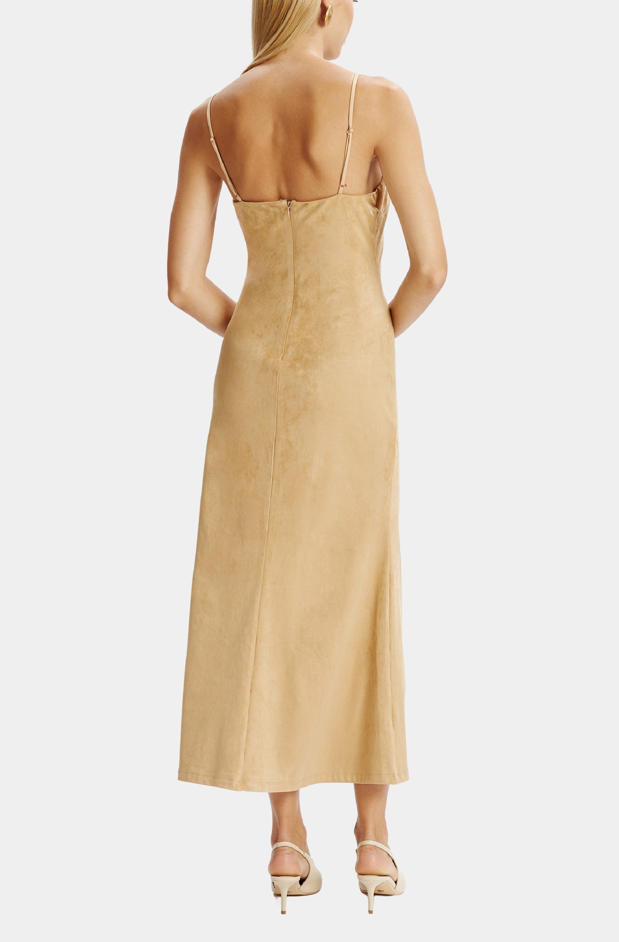 Nadira Vegan Suede Dress