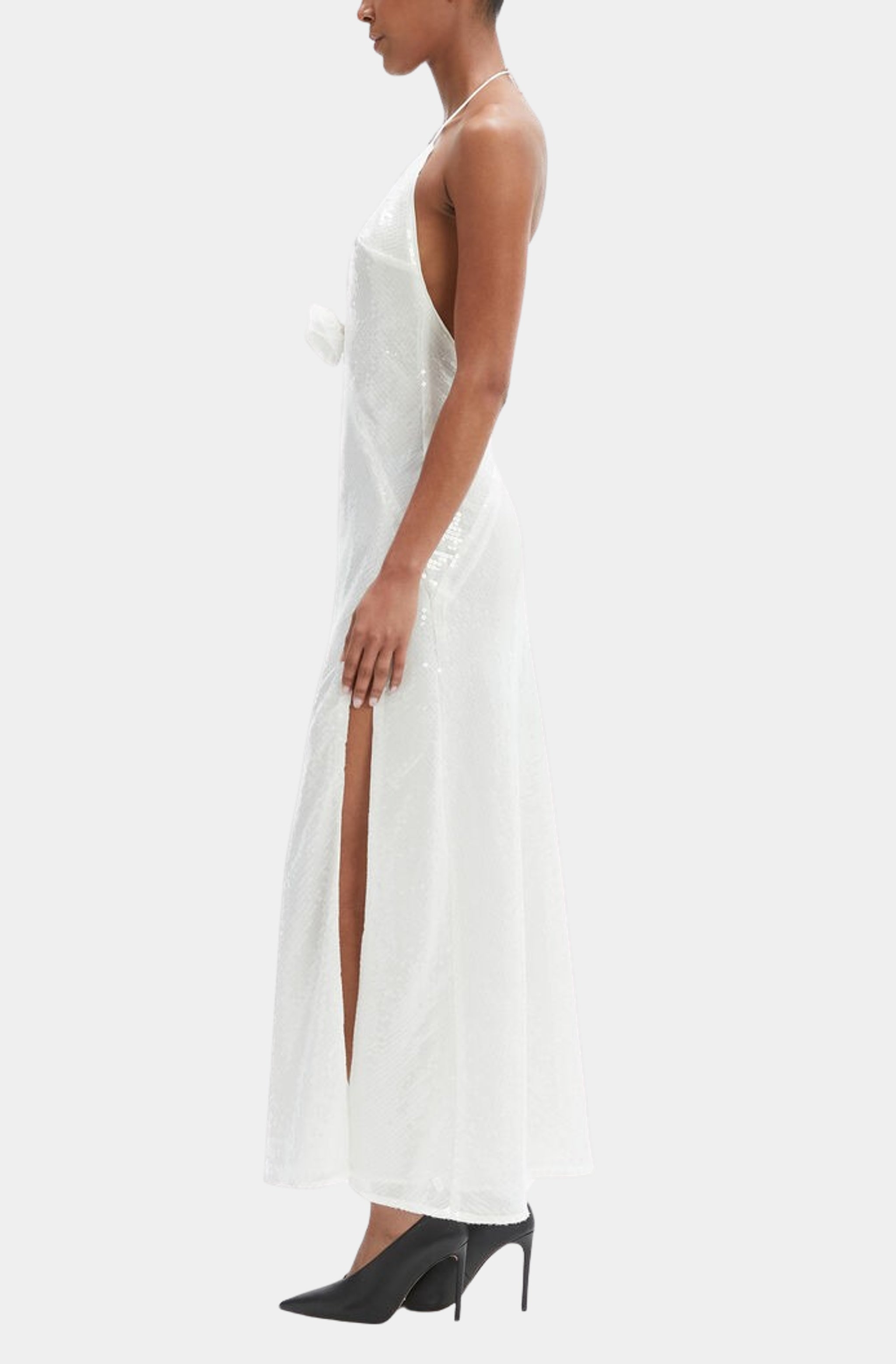 Aradia Sequin Halter Dress