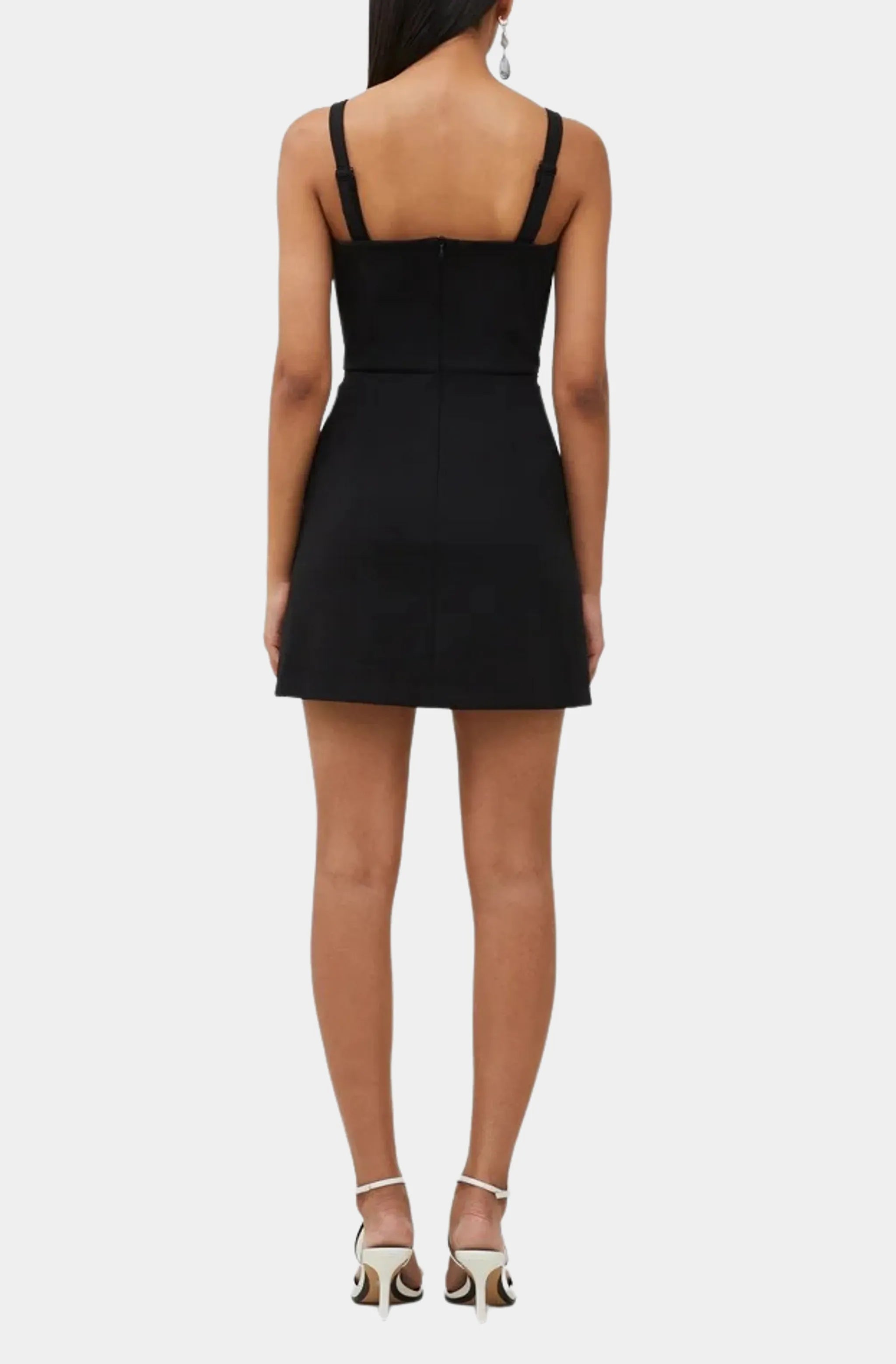 Whisper Bow Strappy Mini Dress