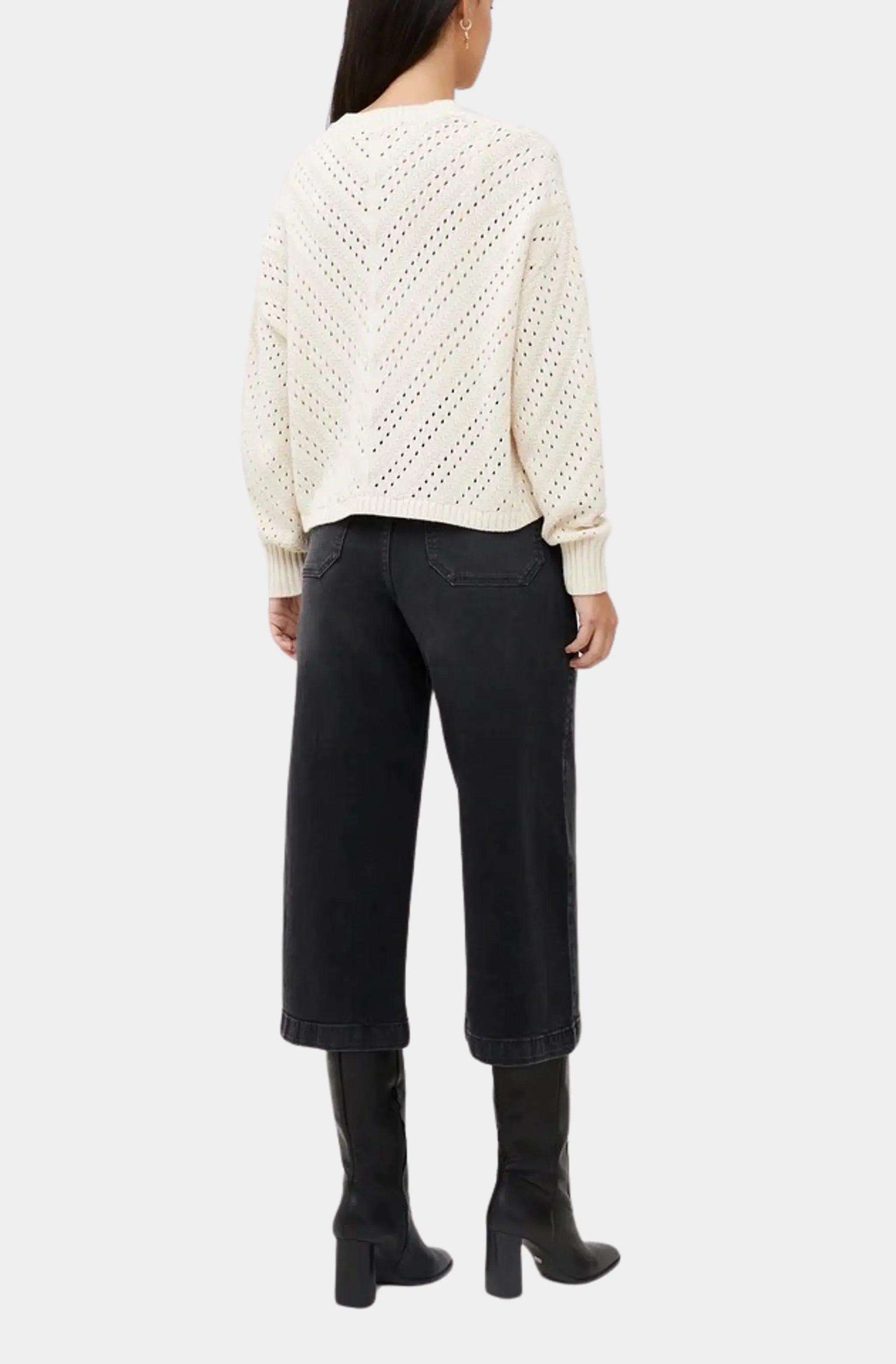 Mozart Crew Neck Chevron Sweater