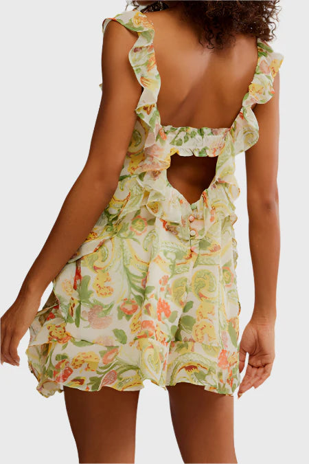 Bali Flora Mini Dress