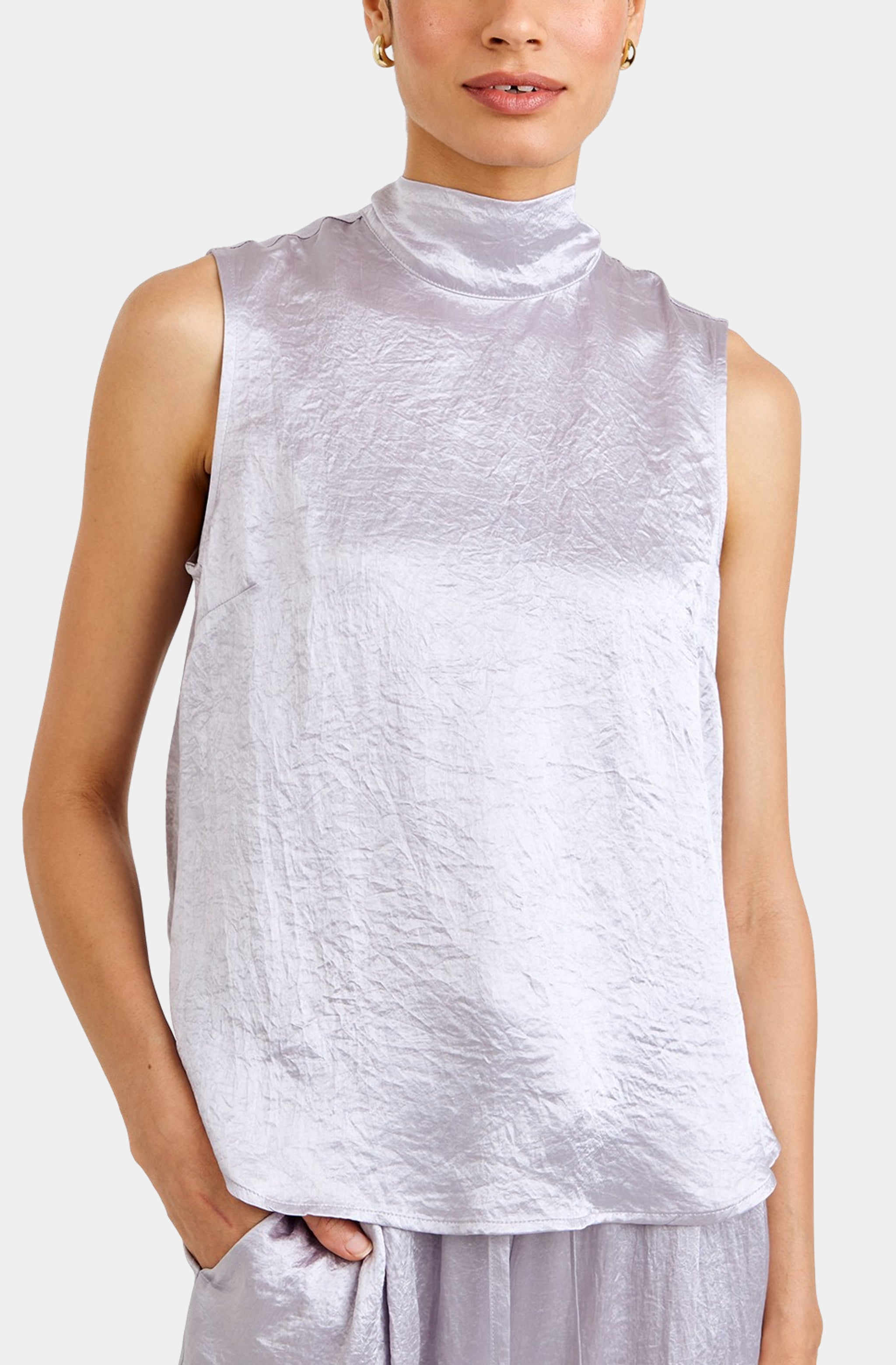 Scarf Neck Blouse
