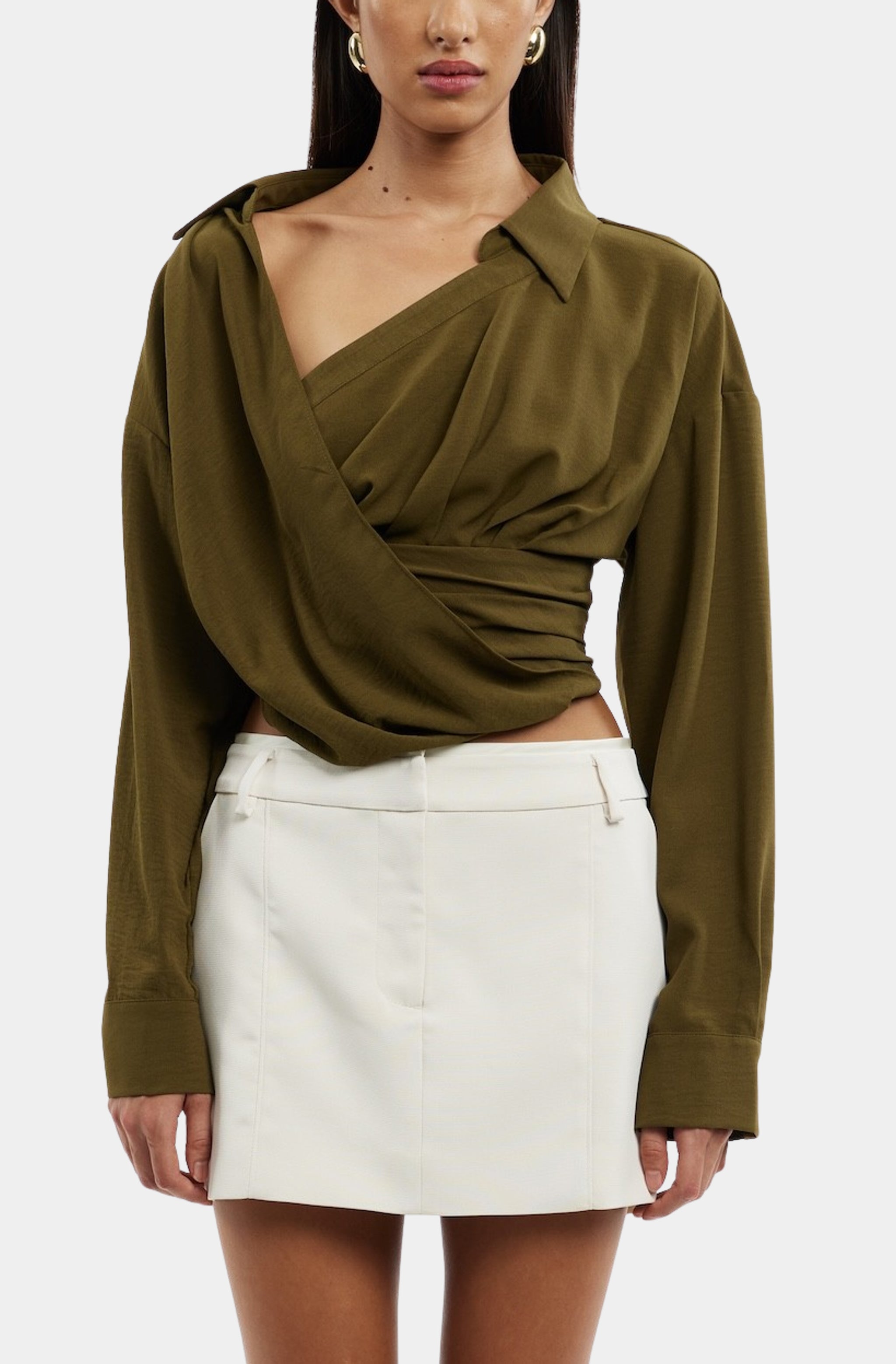 Solenne Long Sleeve Top