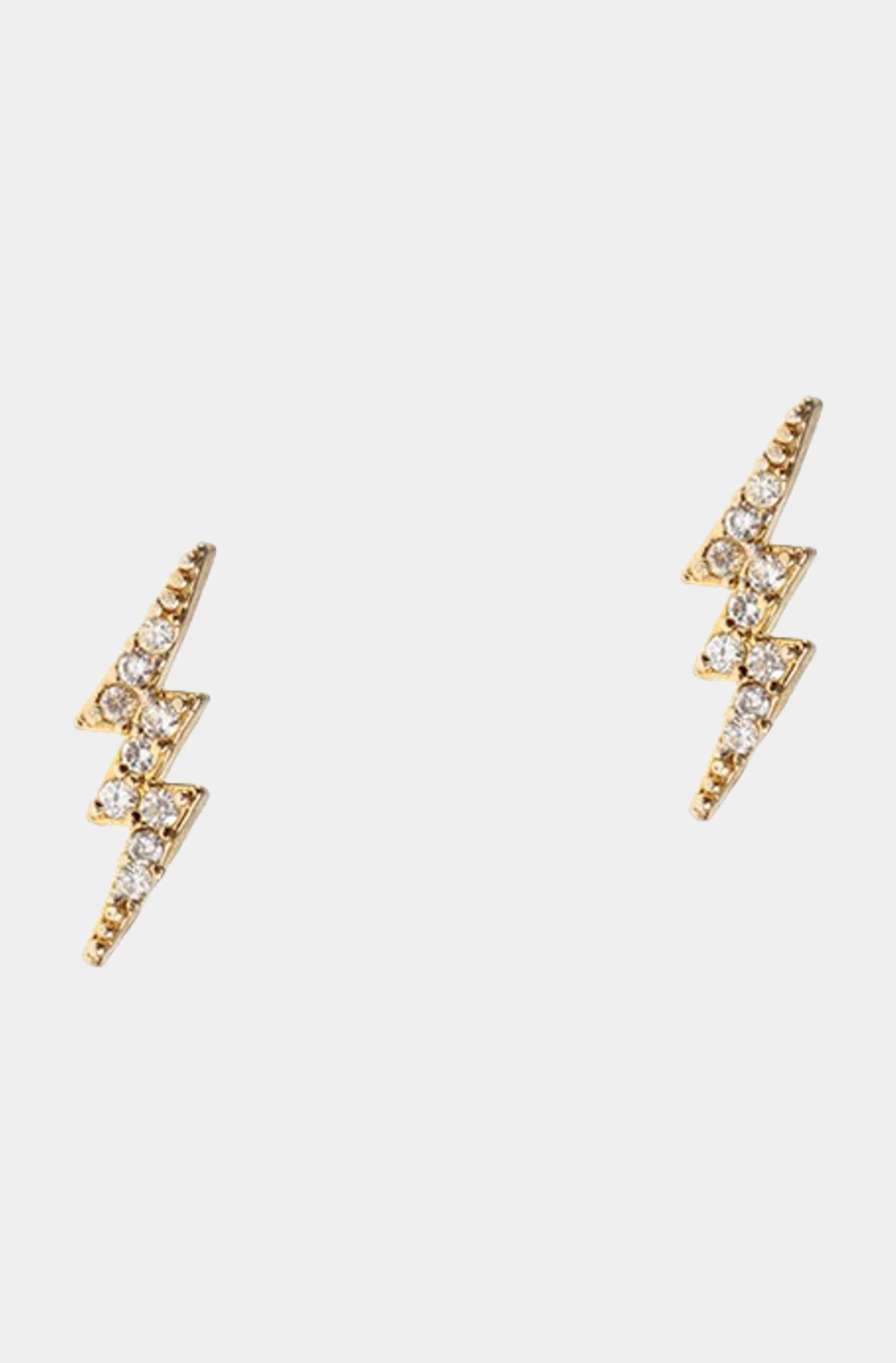 Cz Thunder Post Earring