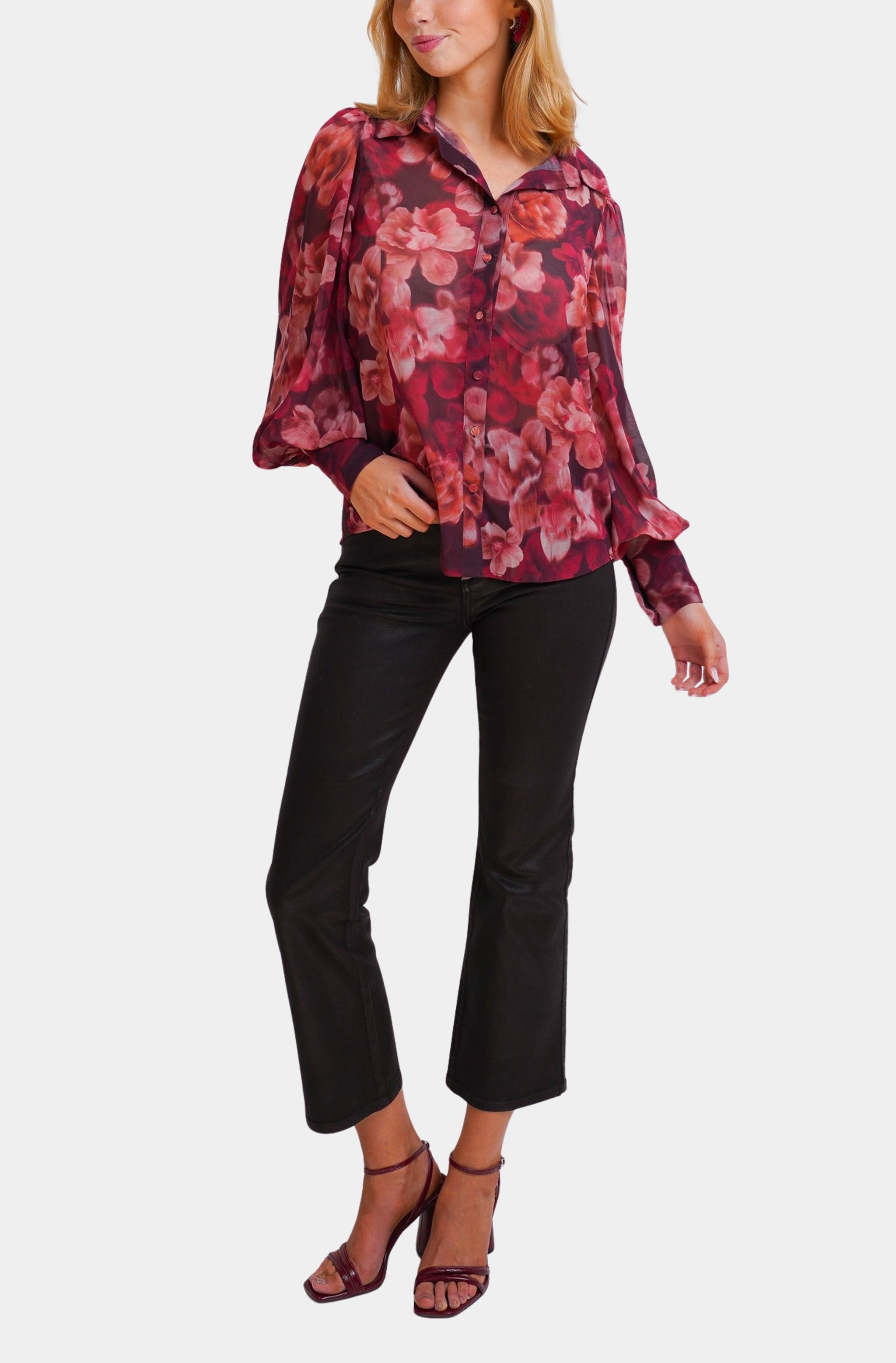 Pre Order Hemline Exclusive Fleetwood Blouse