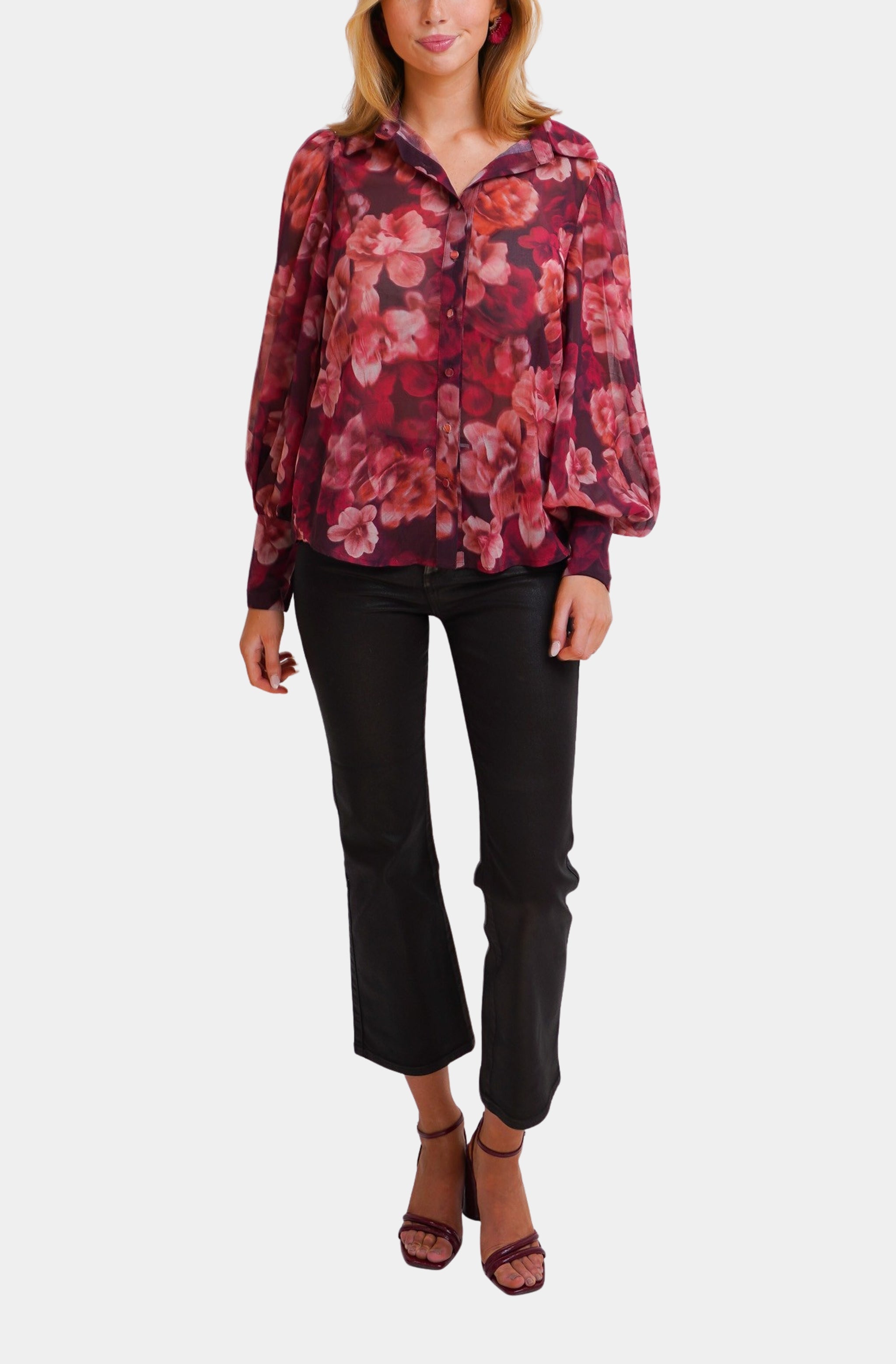 Pre Order Hemline Exclusive Fleetwood Blouse