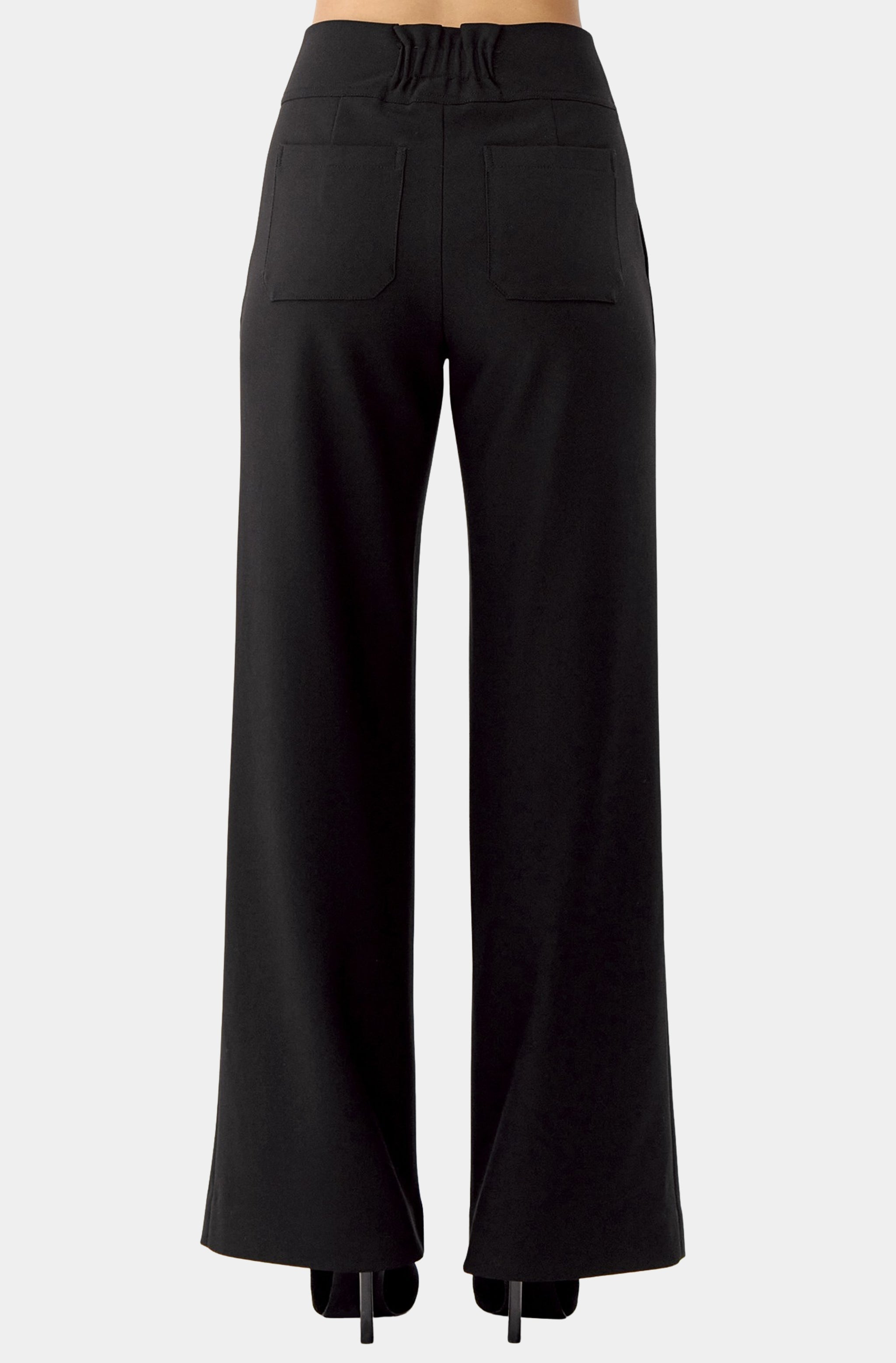 Silvie Wide Leg Knit Trouser