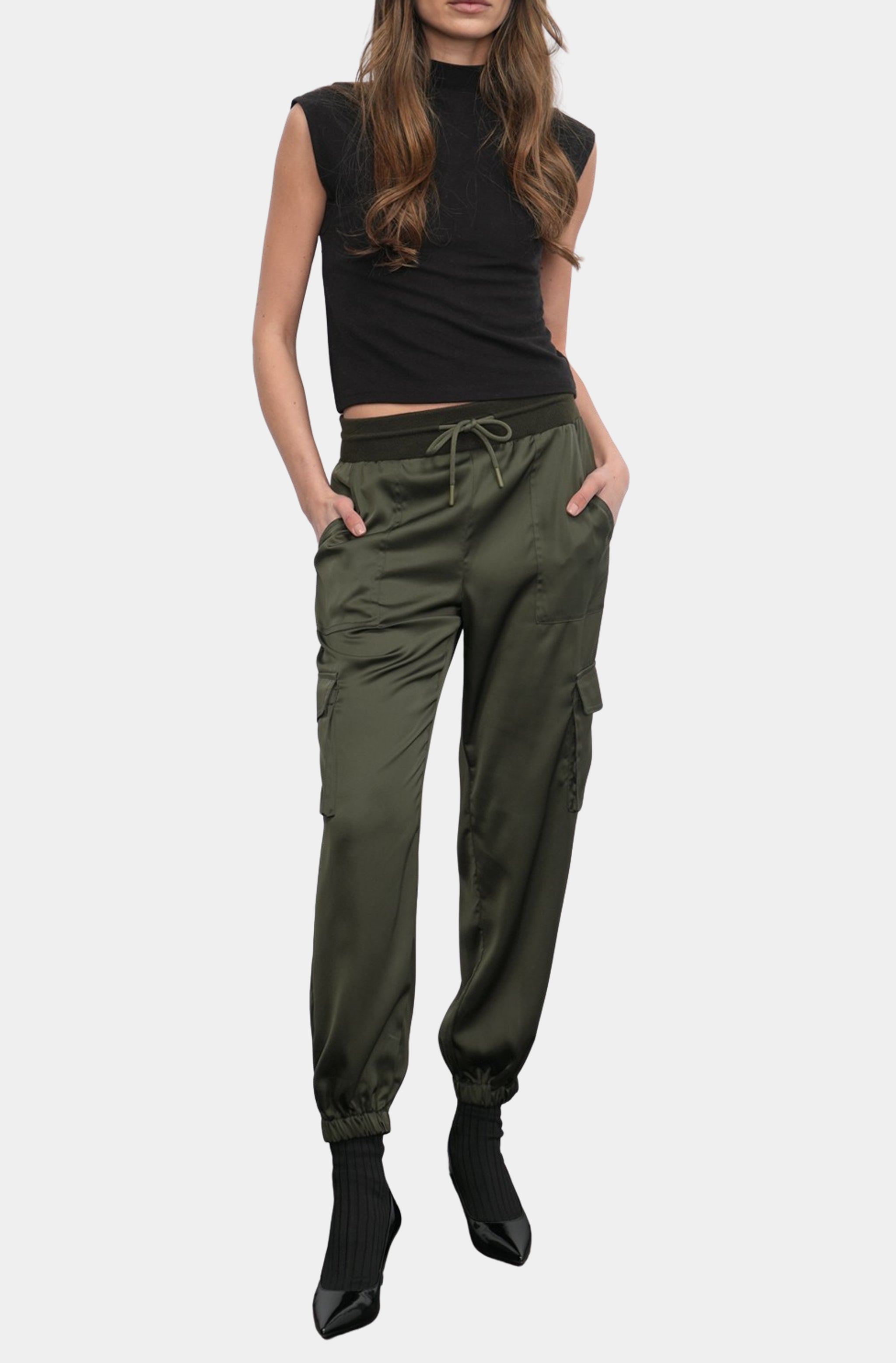 Paloma Funnel Neck Knit Top