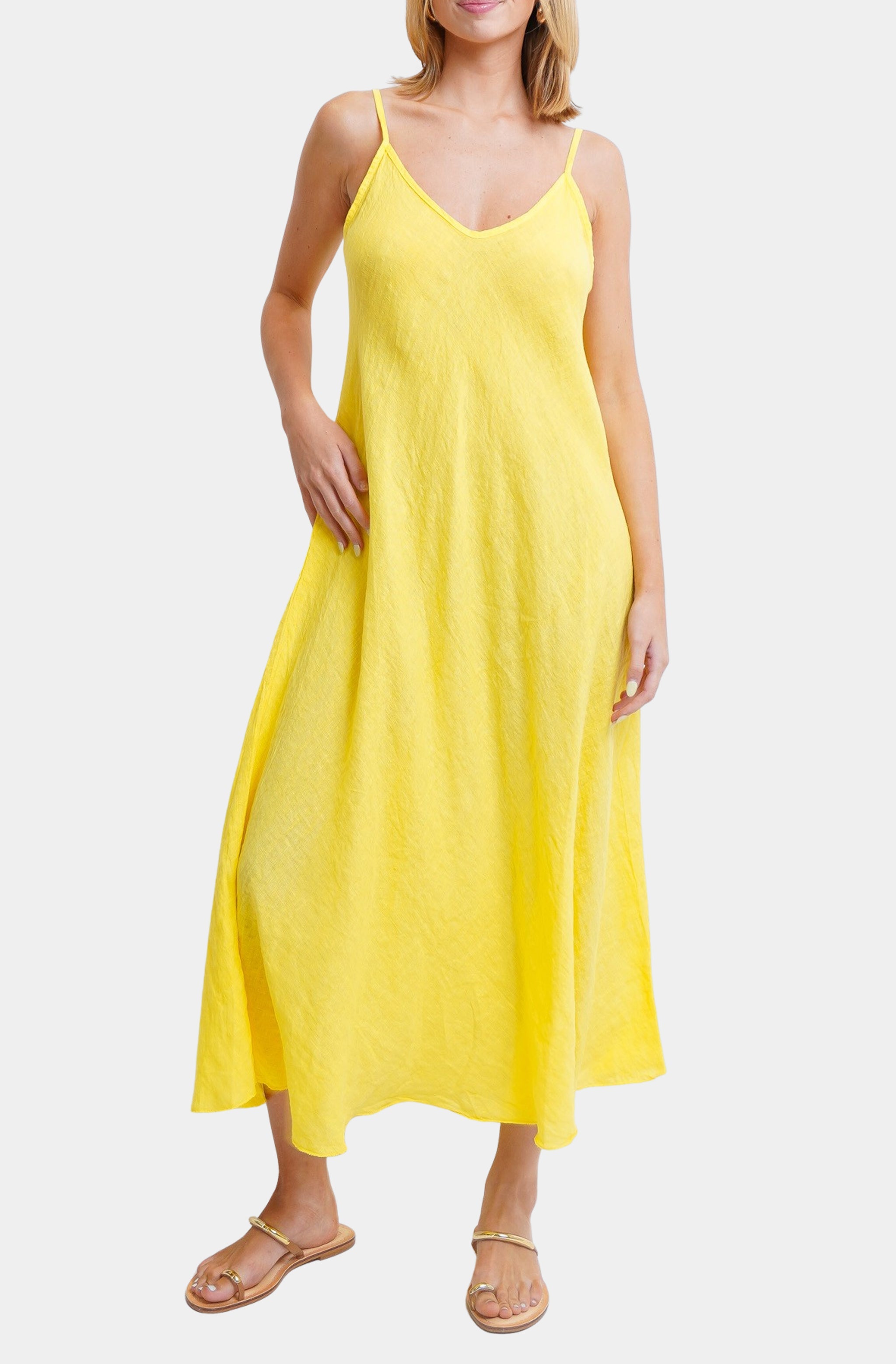Italian Maxi Slip Dress
