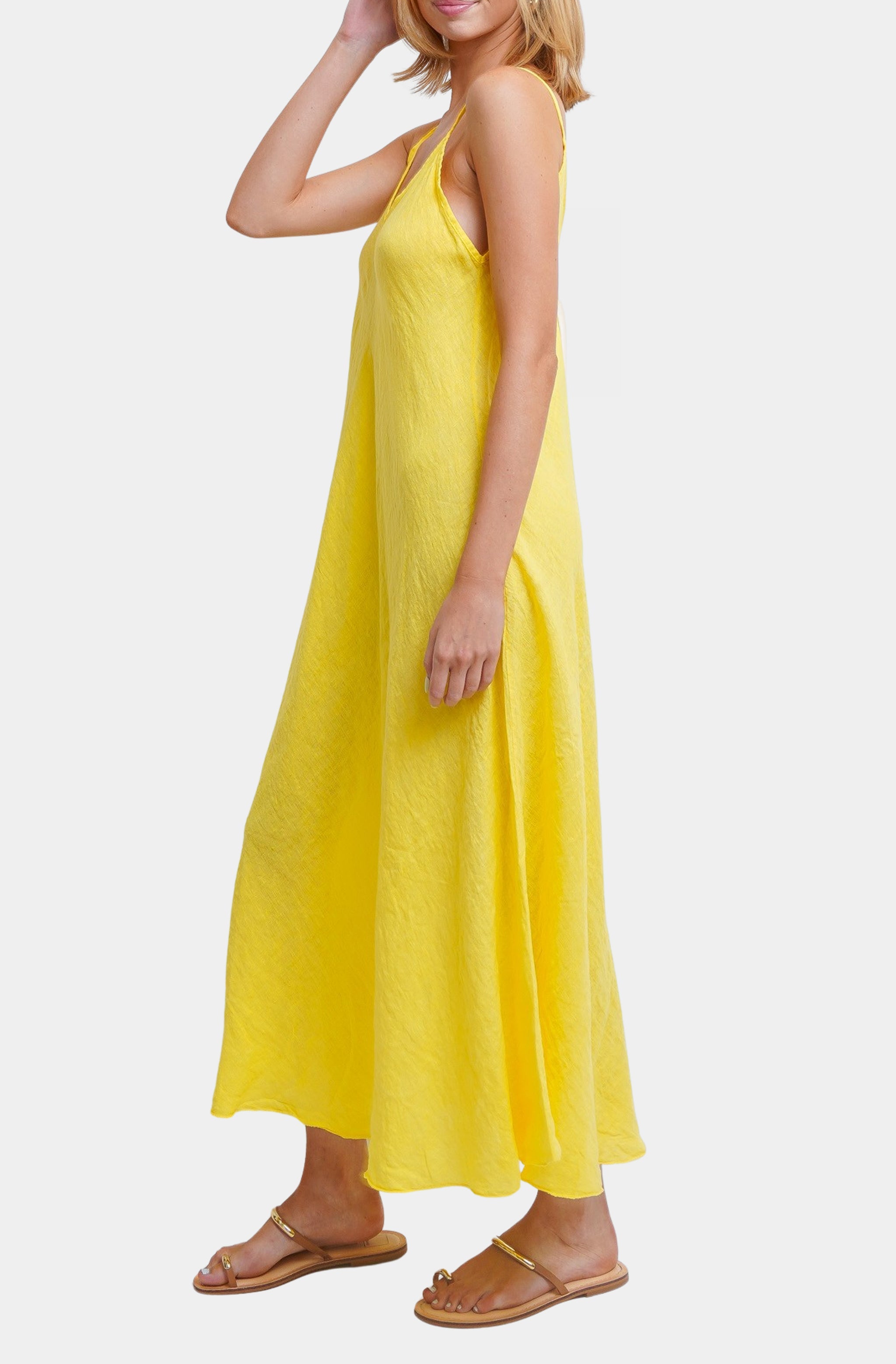 Italian Maxi Slip Dress