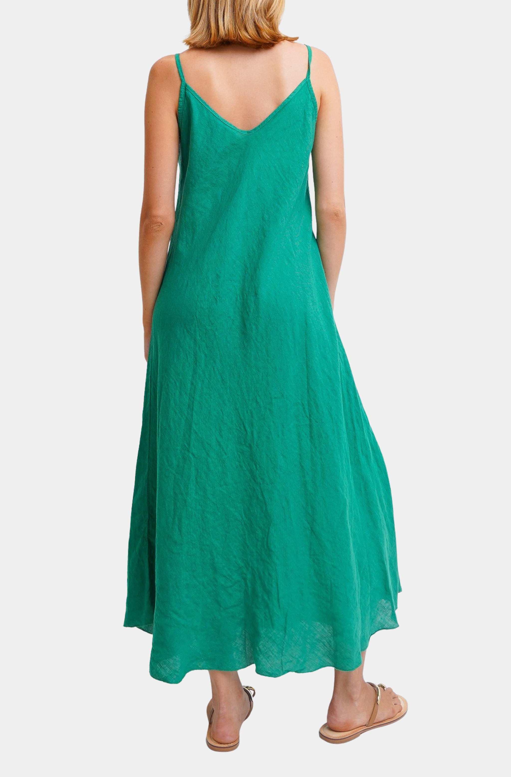 Italian Maxi Slip Dress