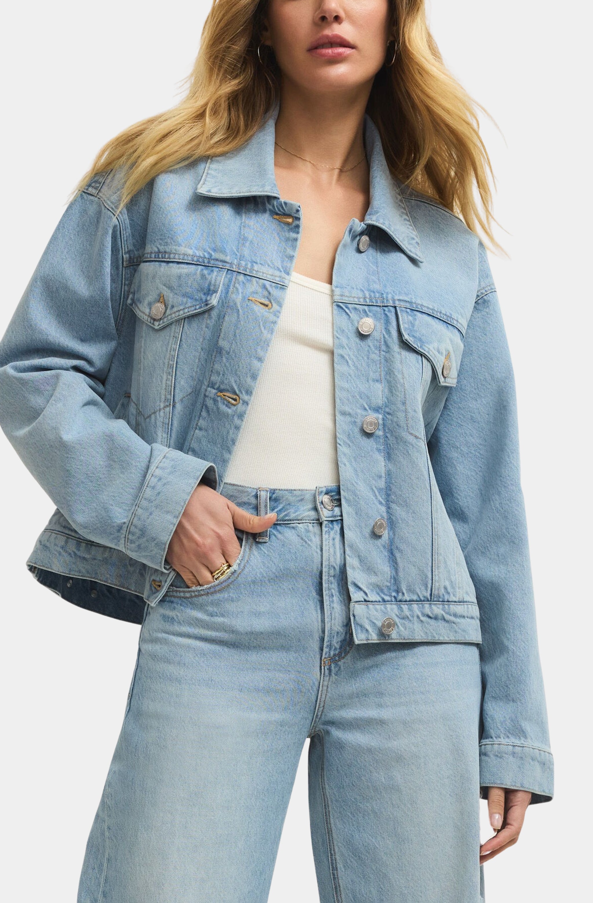 Dani Trucker Jacket – Hemline Austin
