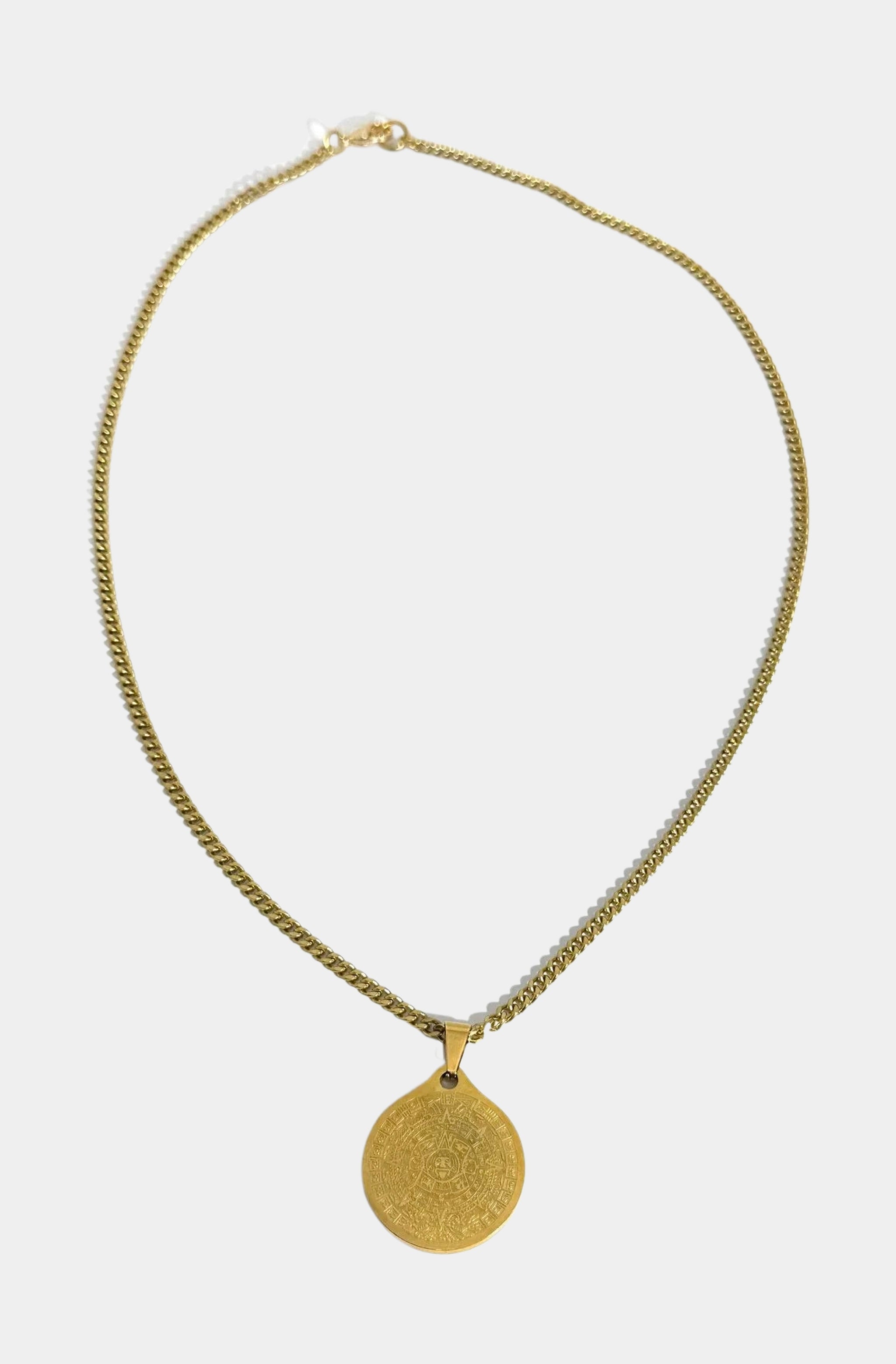 Mayan Calendar Necklace