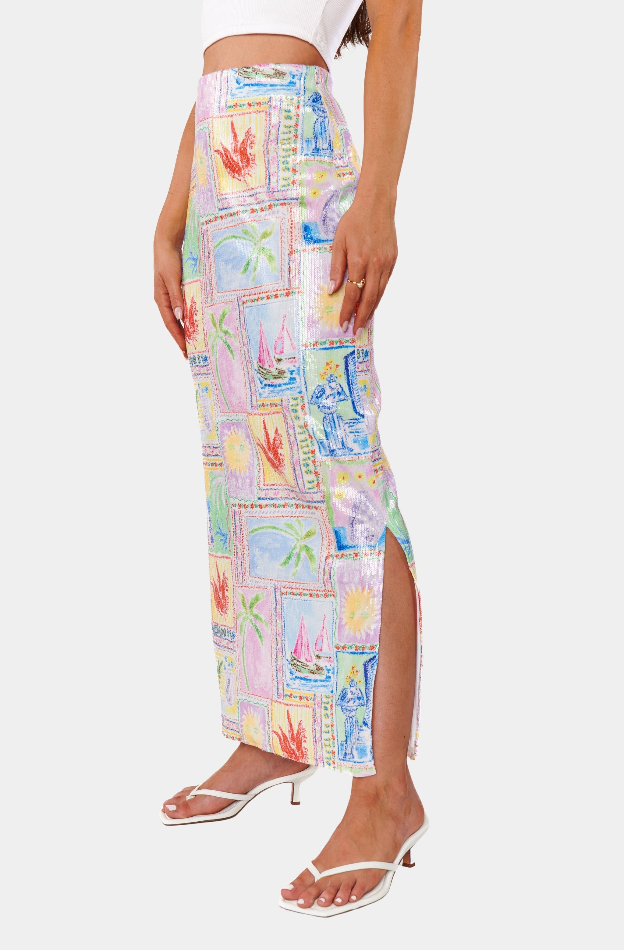 Sunlight Midi Skirt