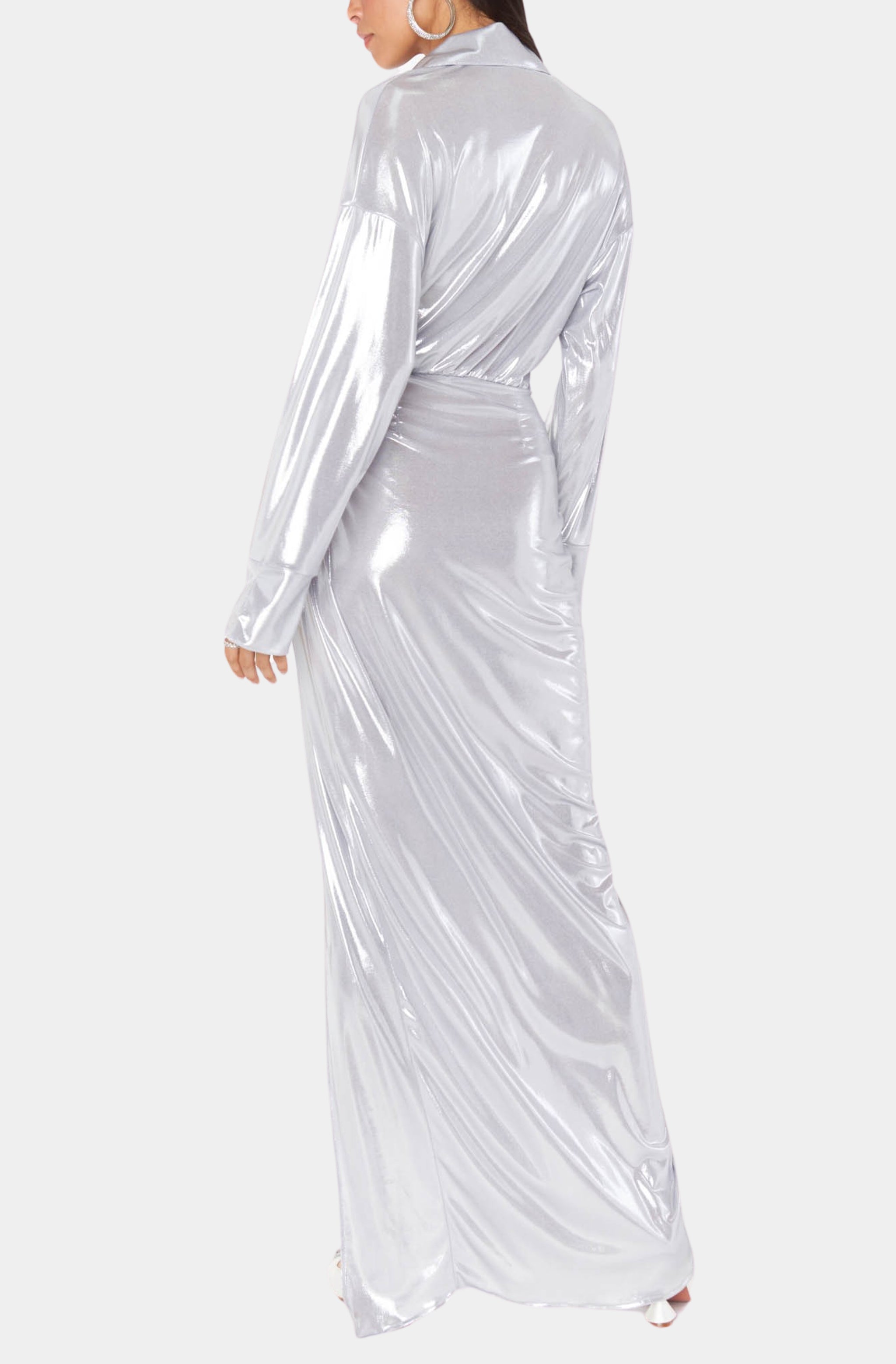 Clara Collared Maxi Dress