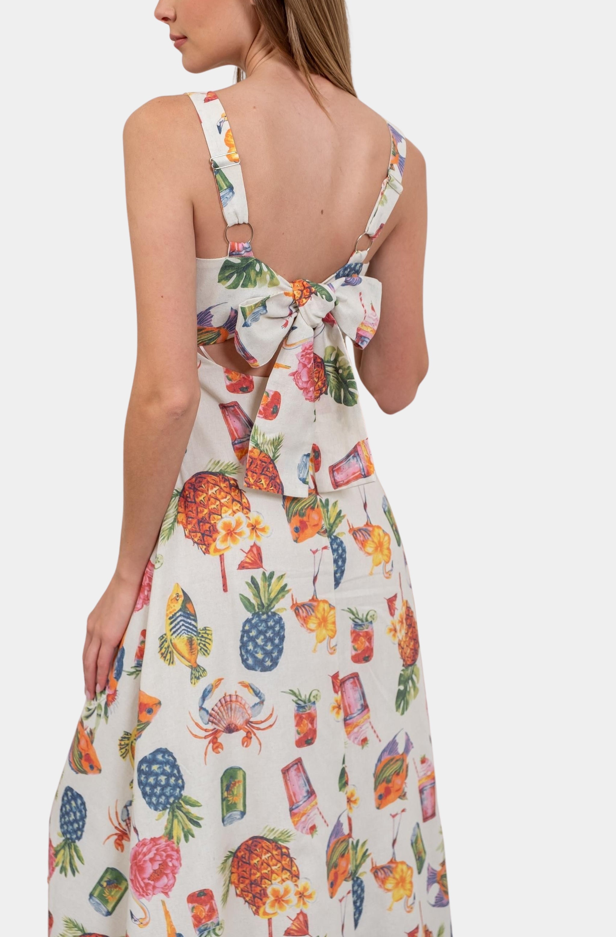 Lola Square Neck Maxi Dress