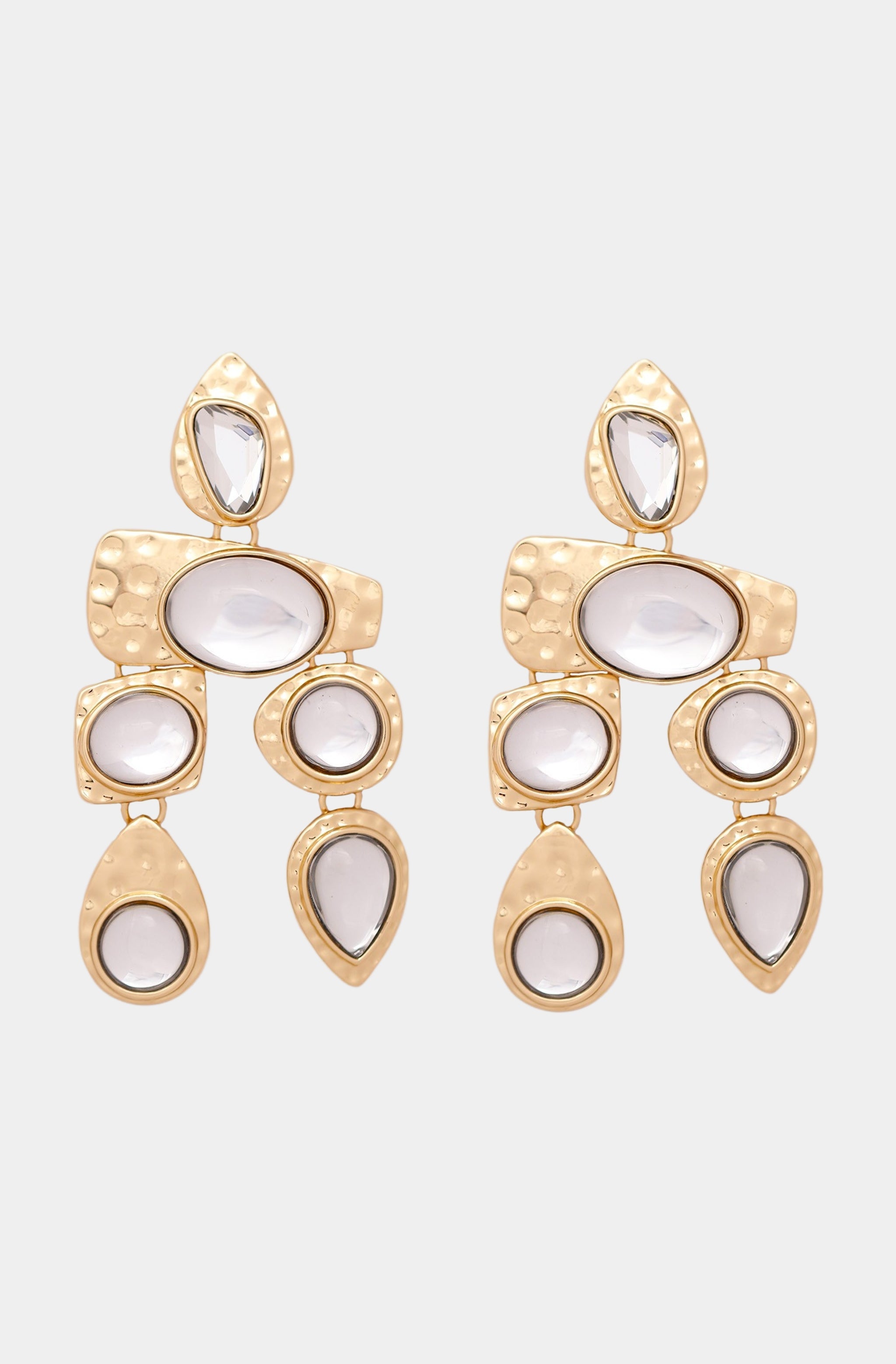 Multi Stone Earrings