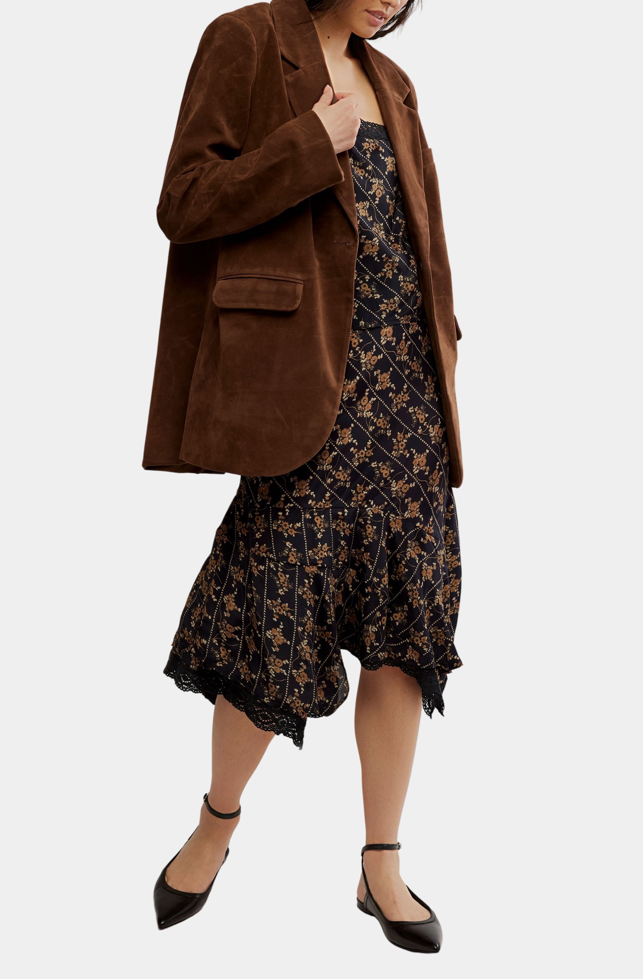 Paper Cut Vegan Blazer