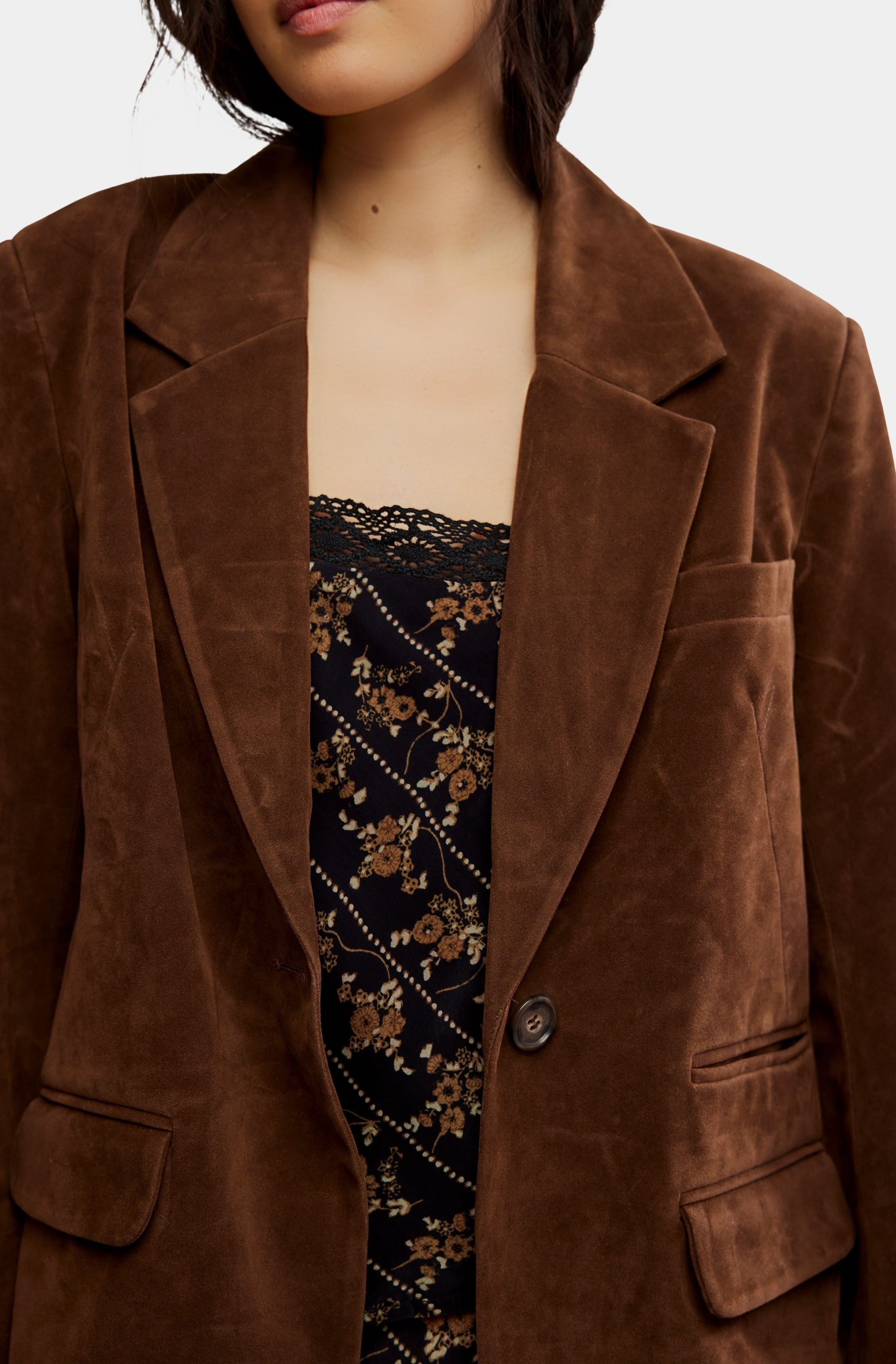 Paper Cut Vegan Blazer