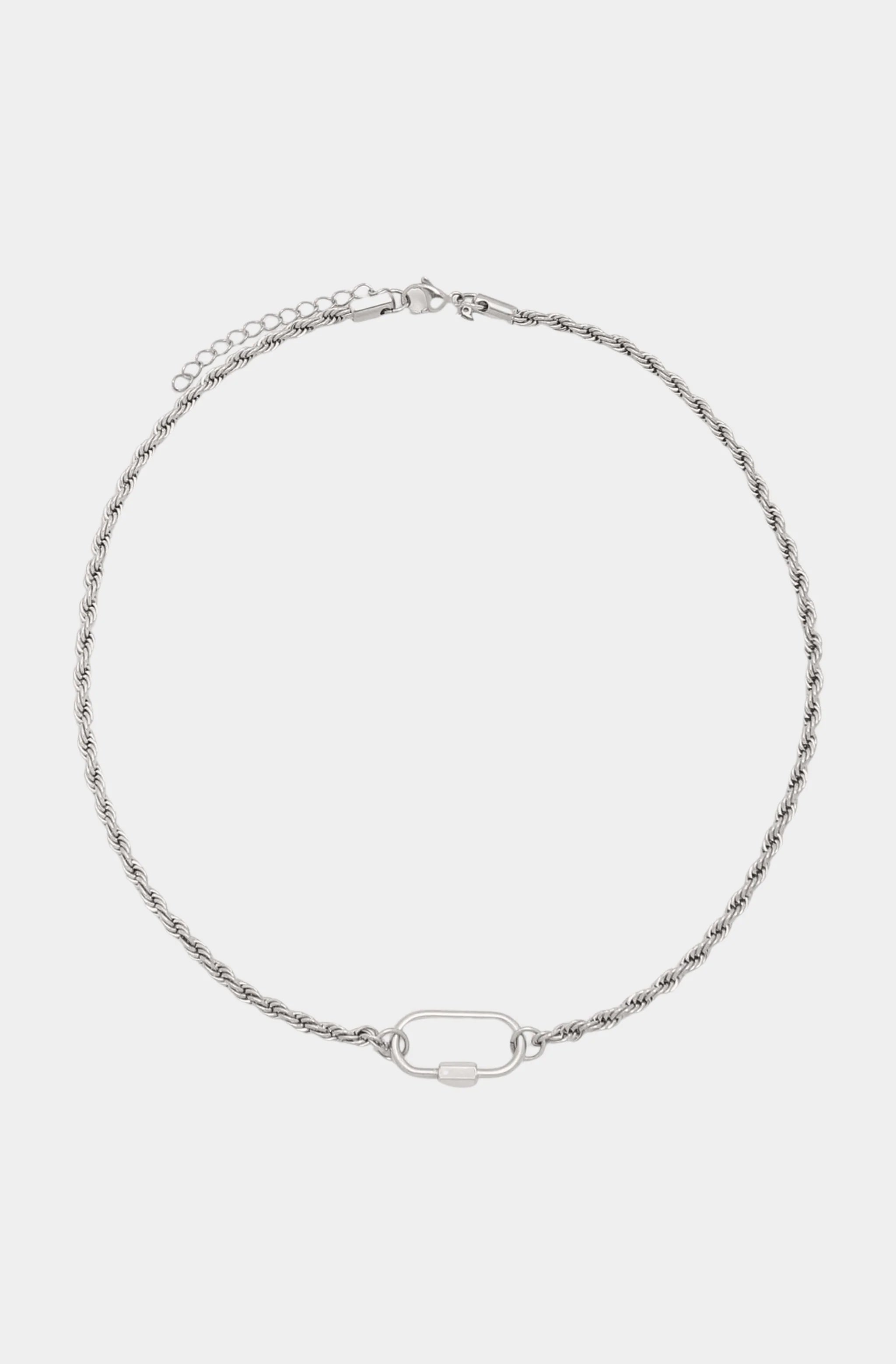 Rope Carabiner Necklace