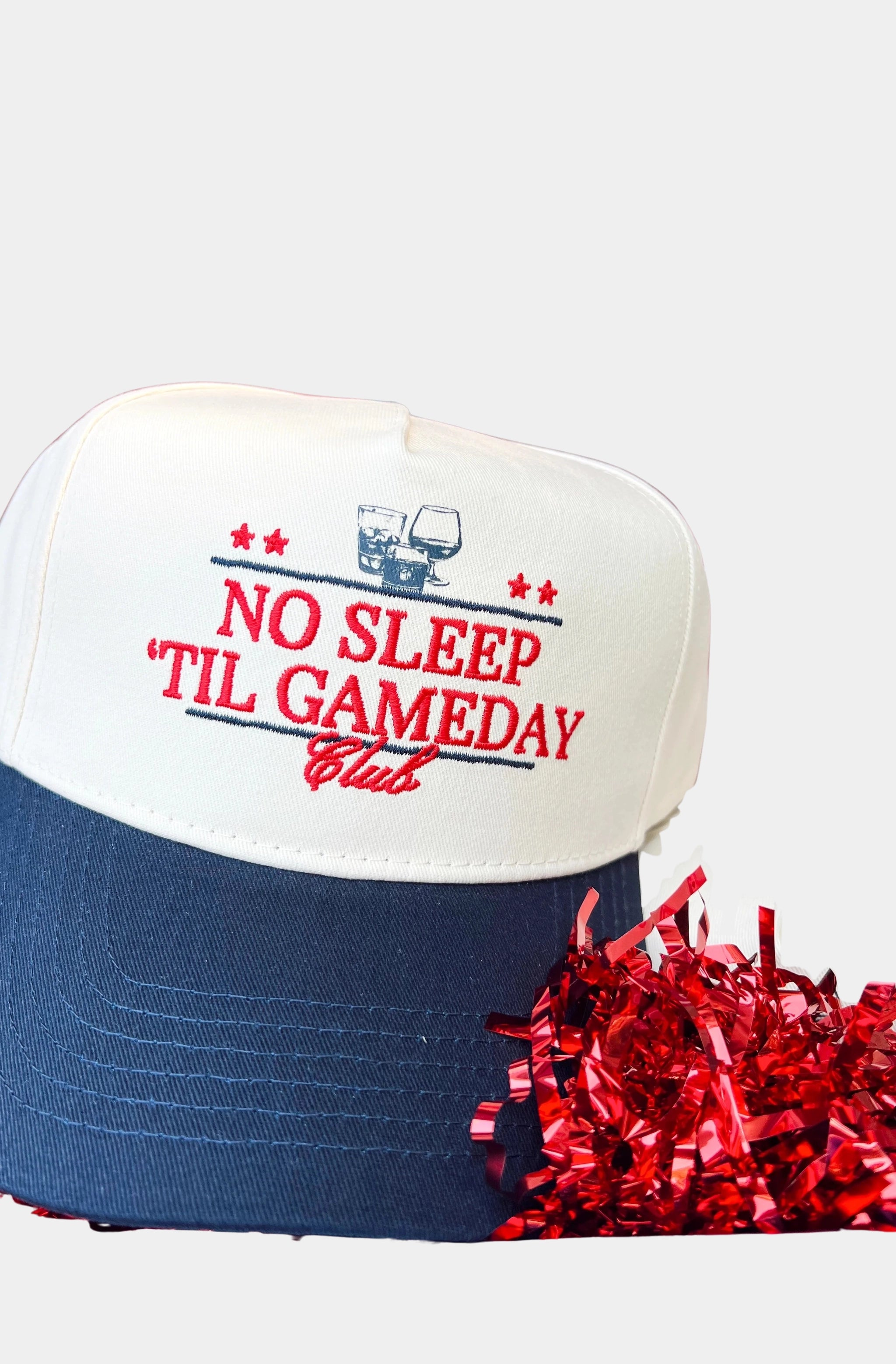 No Sleep Til' Gameday Vintage Trucker Hat