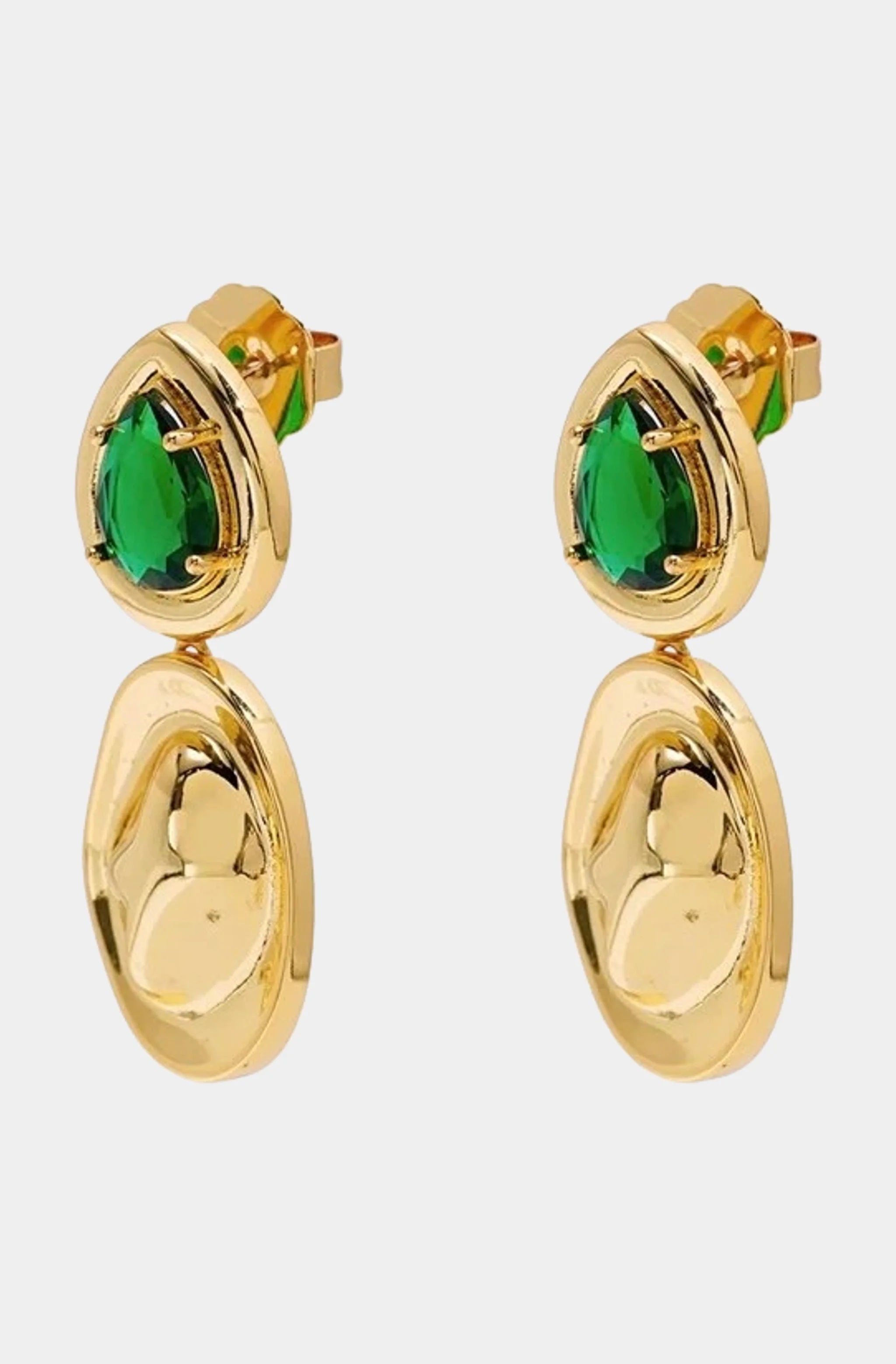 Virginia Emerald Drop Earring