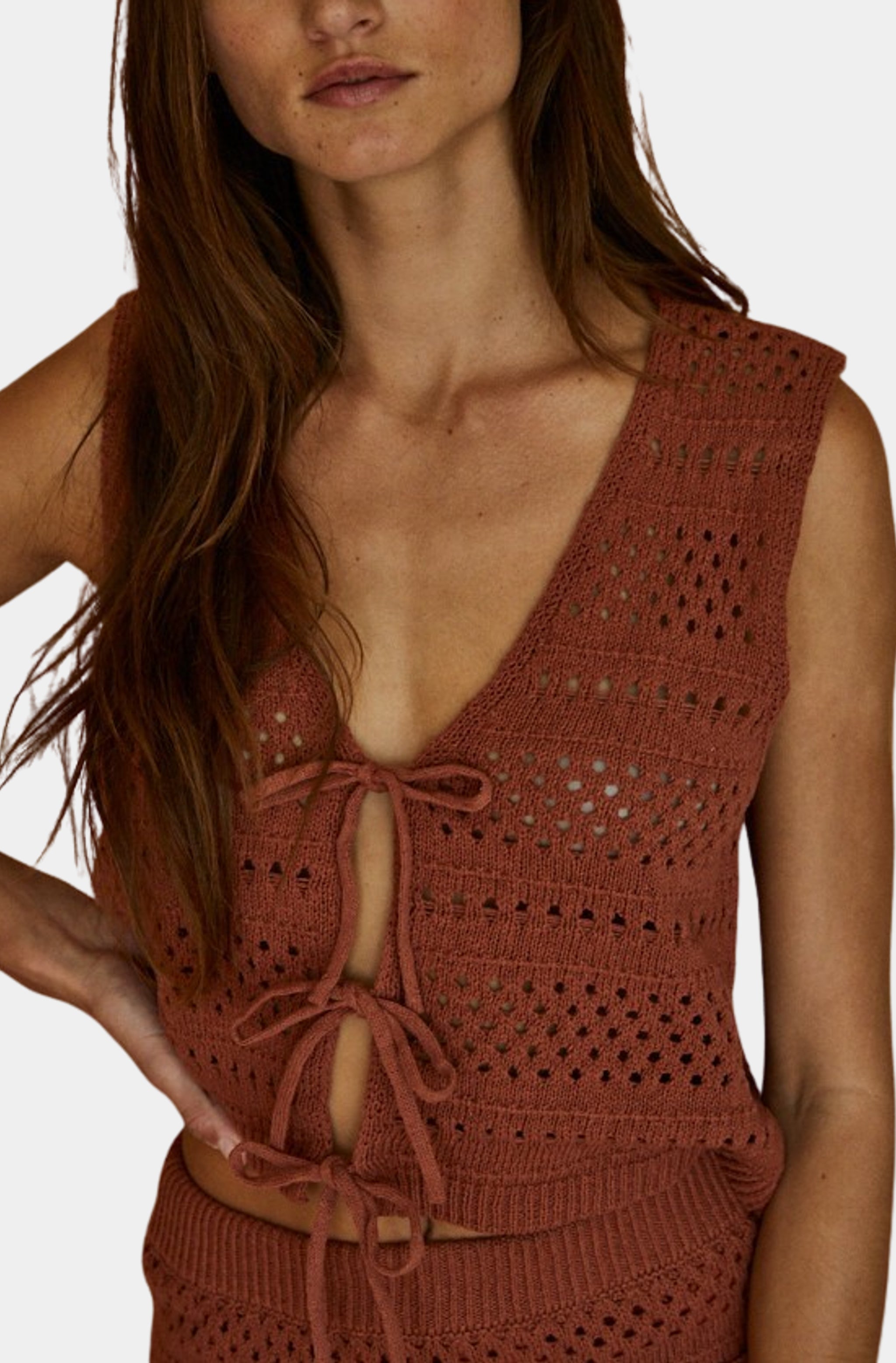 Alexi Crochet Vest