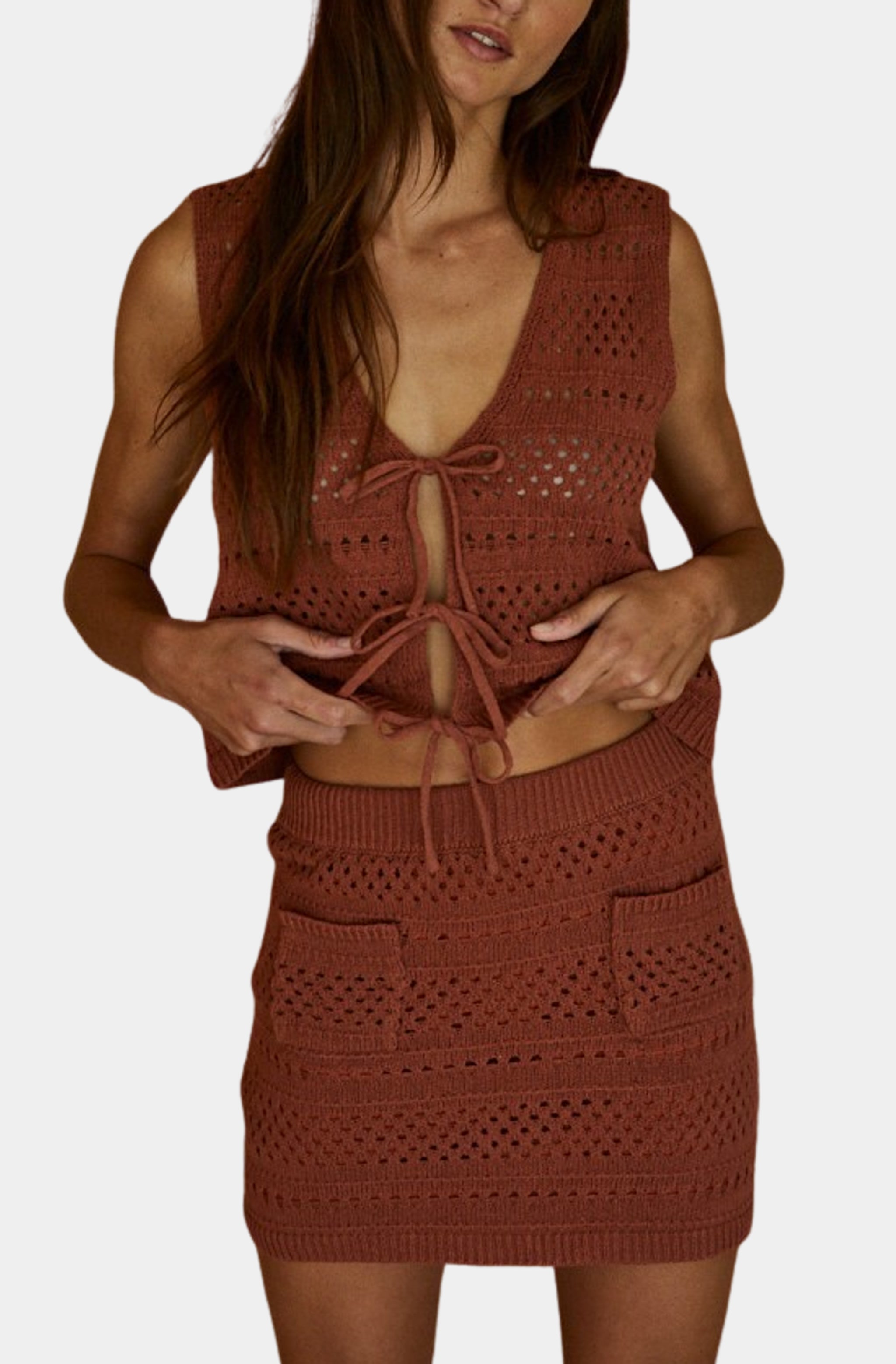 Alexi Crochet Vest