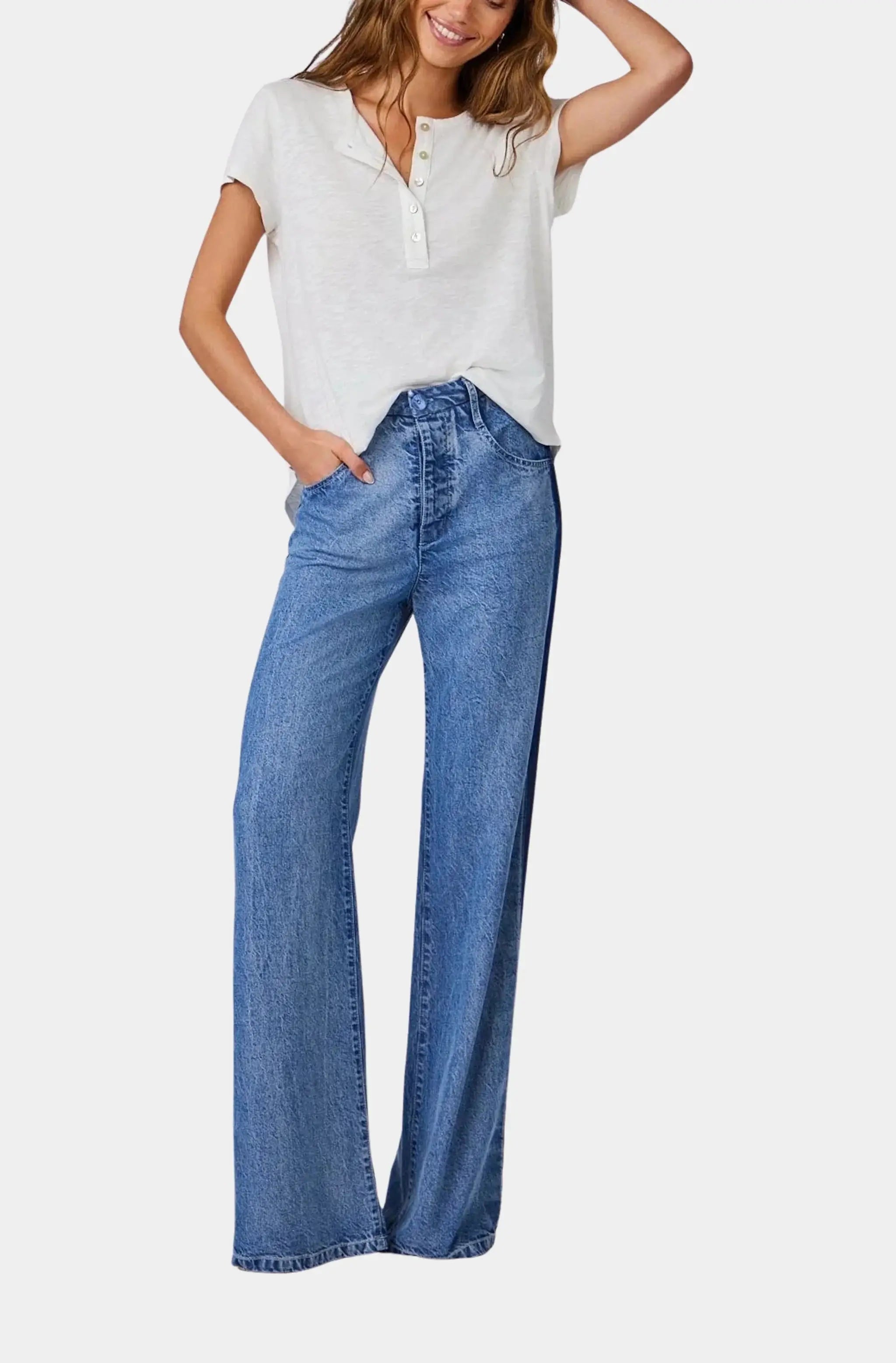 Anya Side Tacked Released Jean
