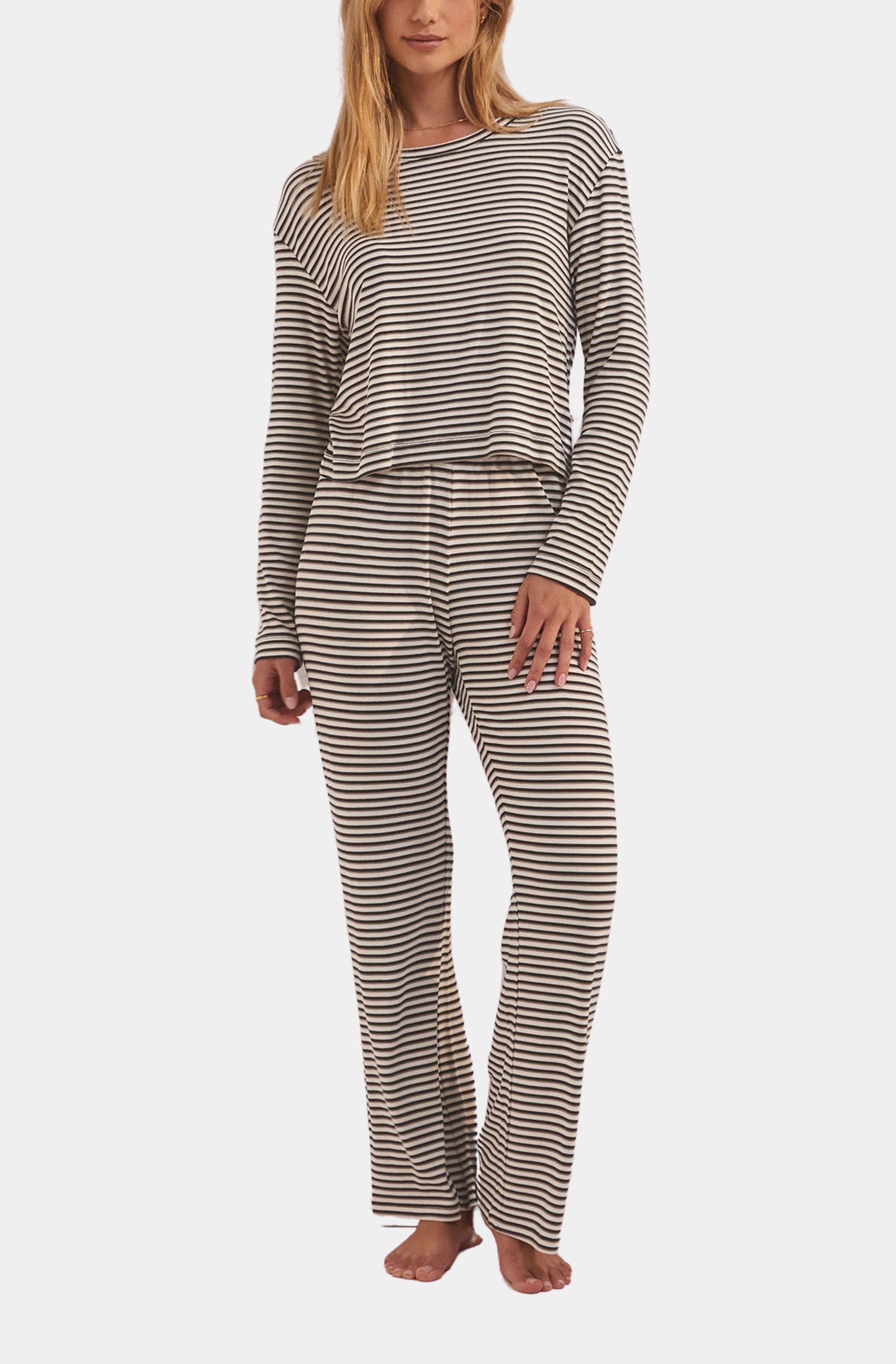 Constance Stripe Long Sleeve Top