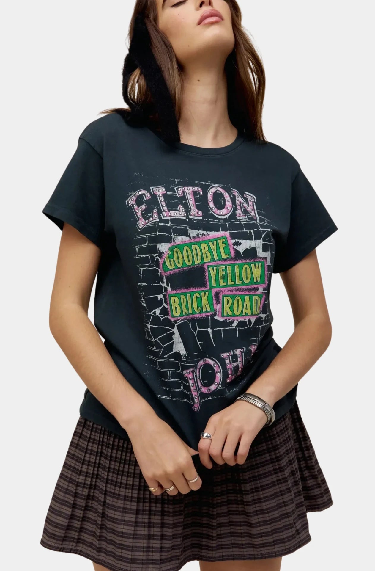 Elton John Goodbye Yellow Brick Road Tour Tee