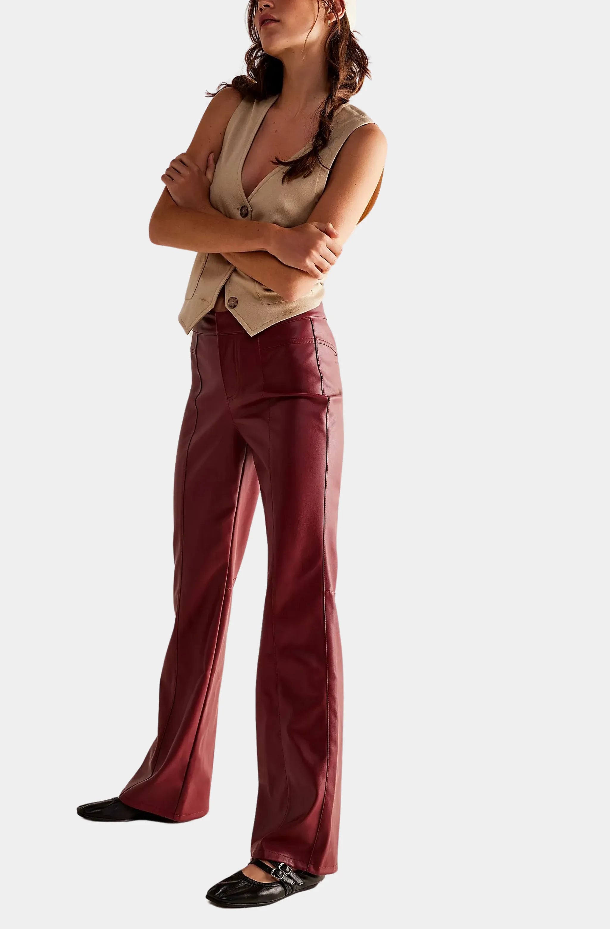 Uptown High Rise Vegan Pant
