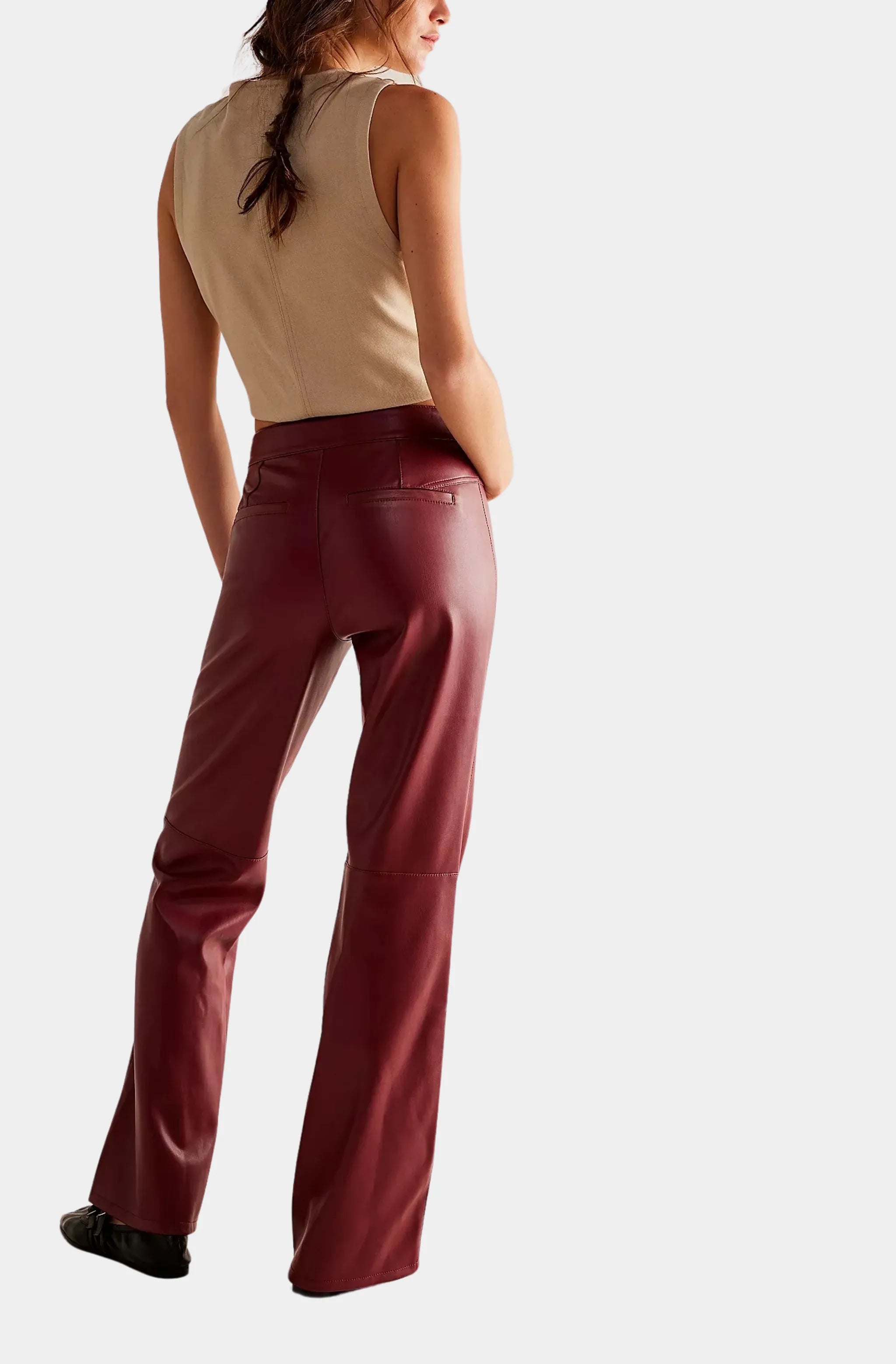 Uptown High Rise Vegan Pant