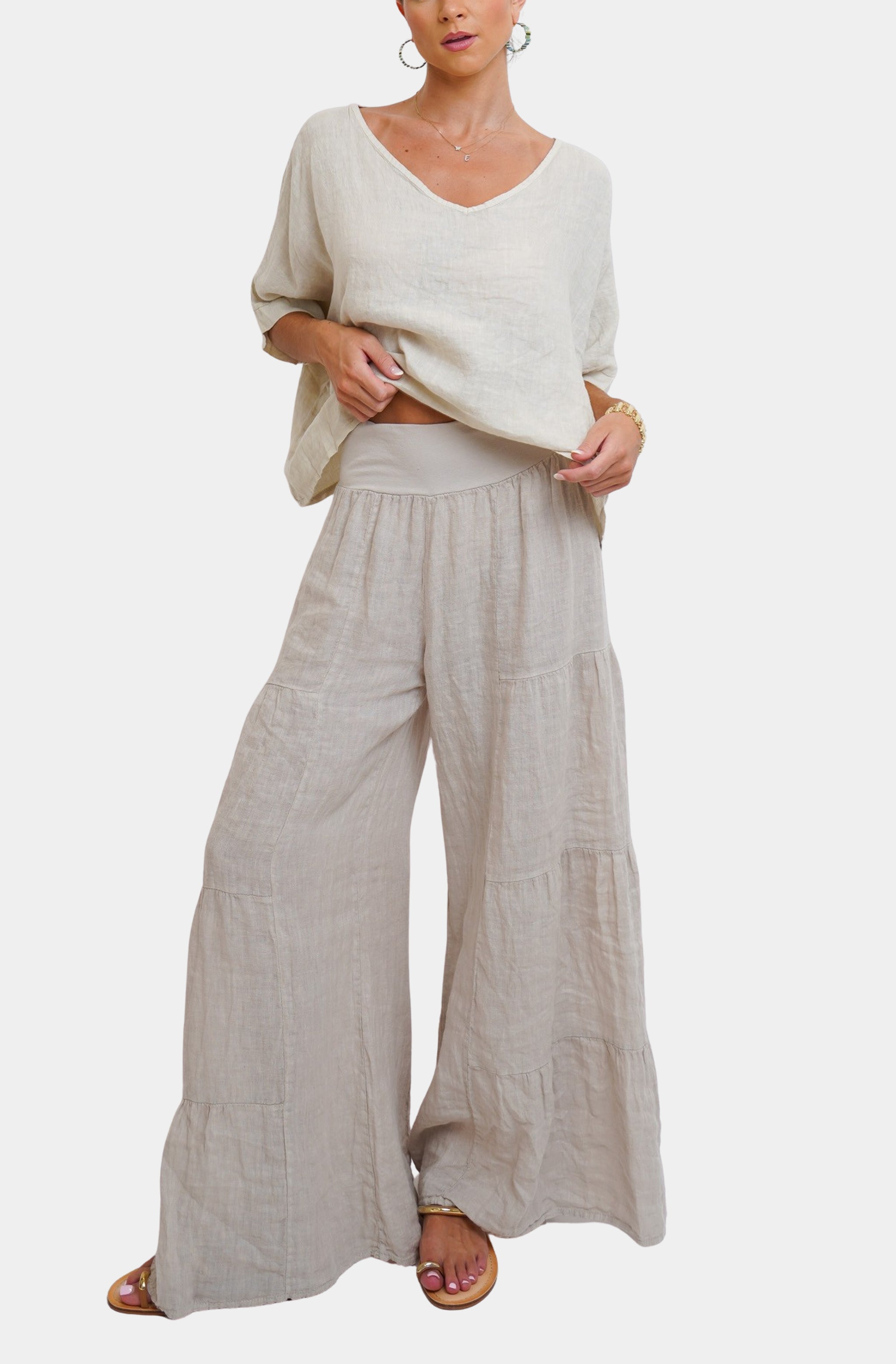 Anita Dolman Sleeve Crop Top