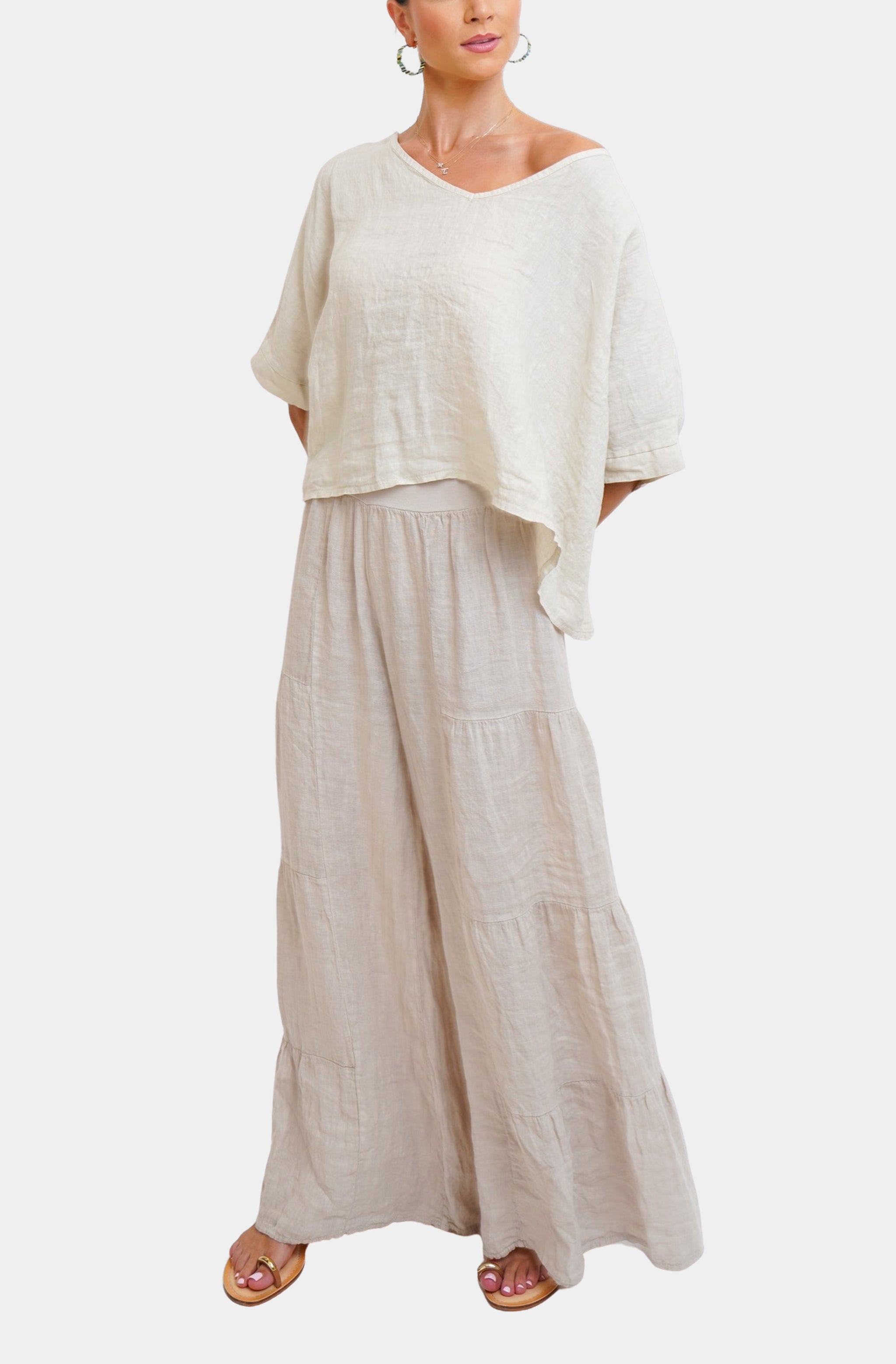 Anita Dolman Sleeve Crop Top