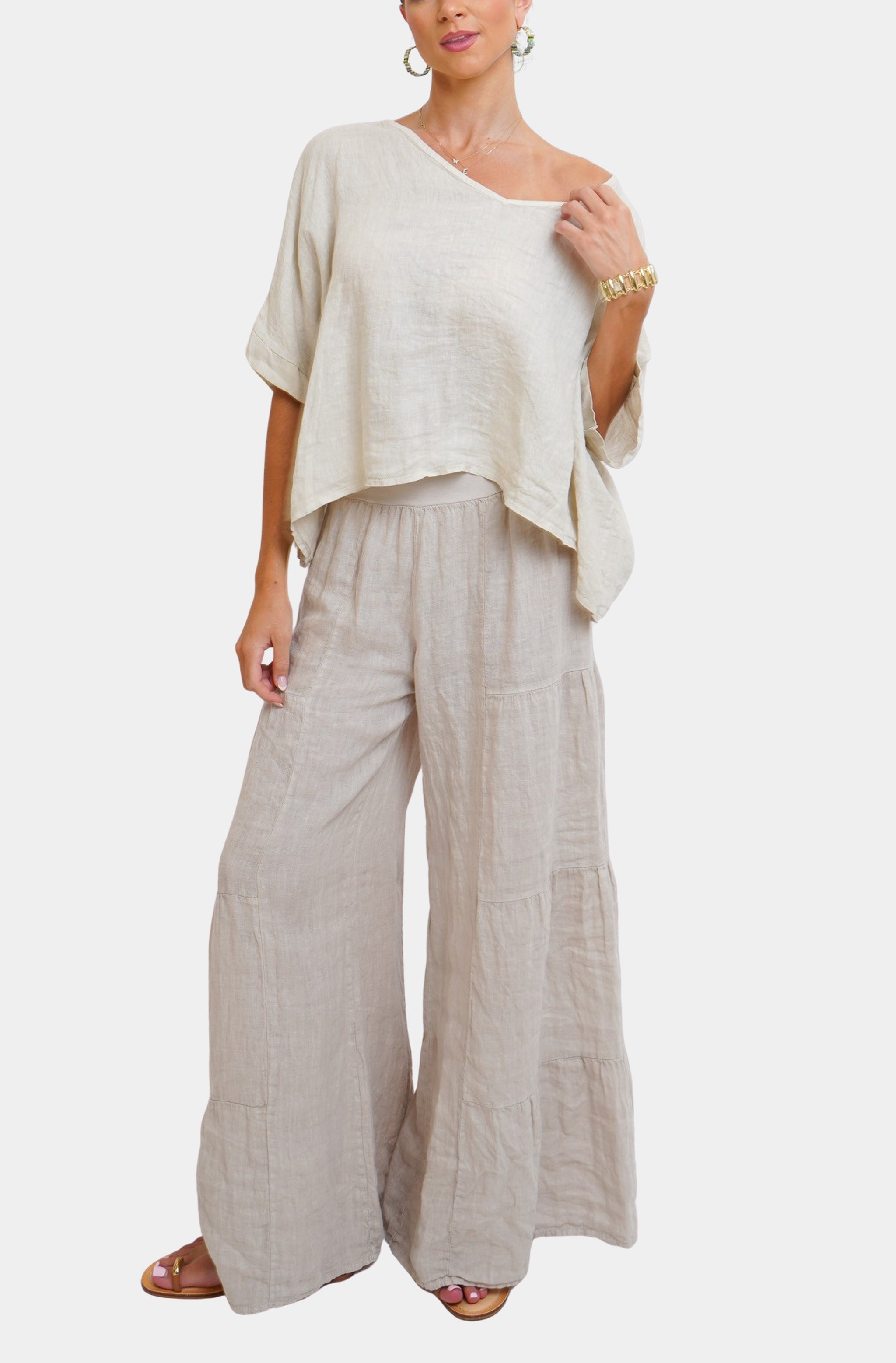 Anita Dolman Sleeve Crop Top