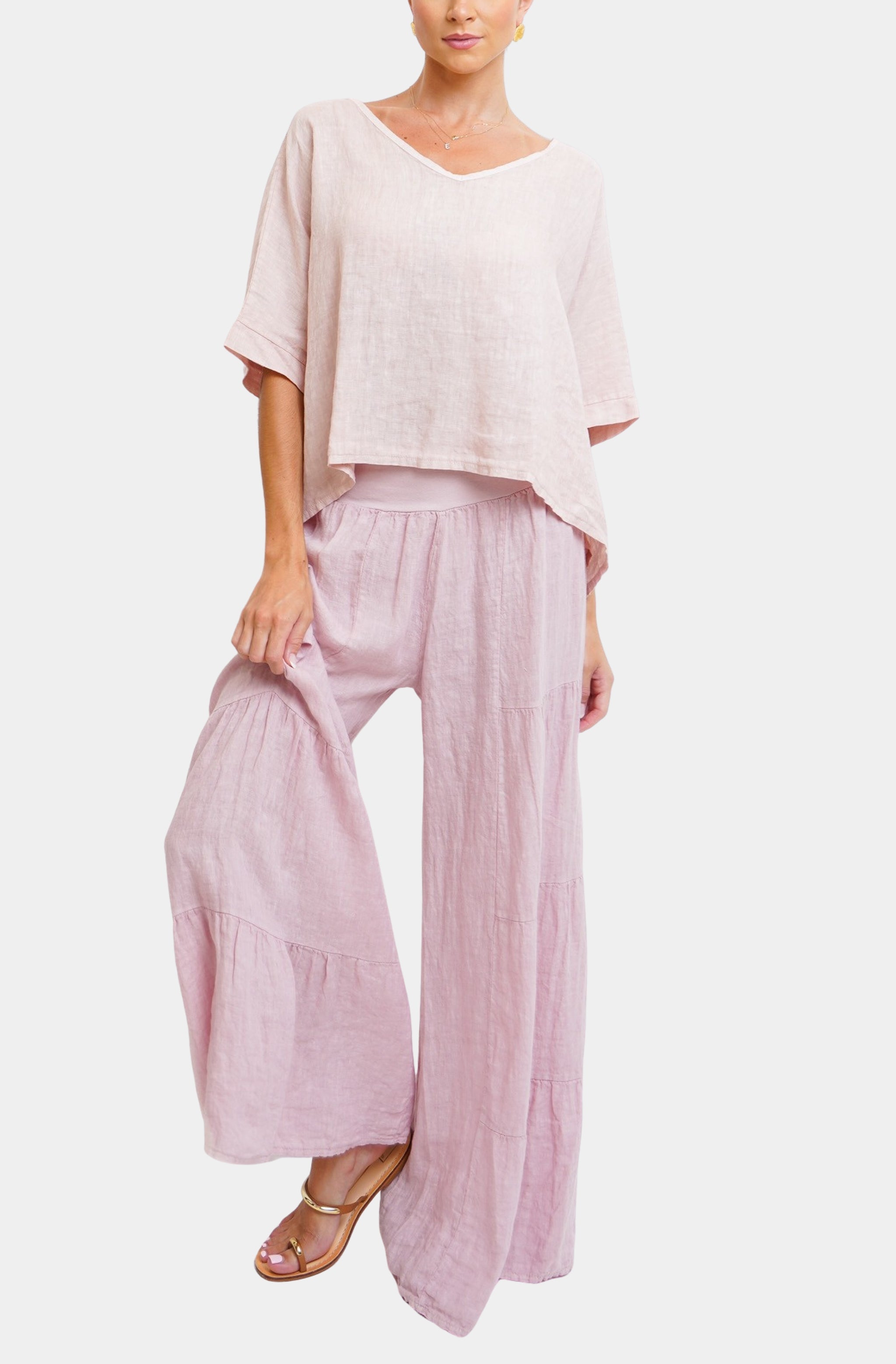 Anita Dolman Sleeve Crop Top