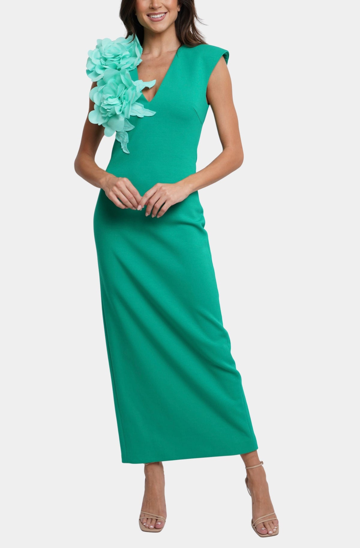 PRE-ORDER Hemline Exclusive Zahara V-Neck Gown