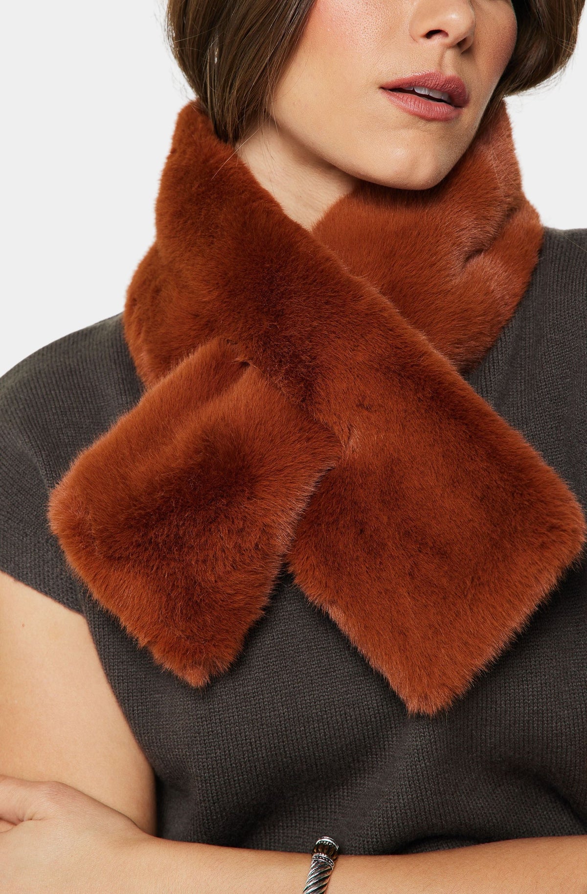 Katia Faux Fur Muffler