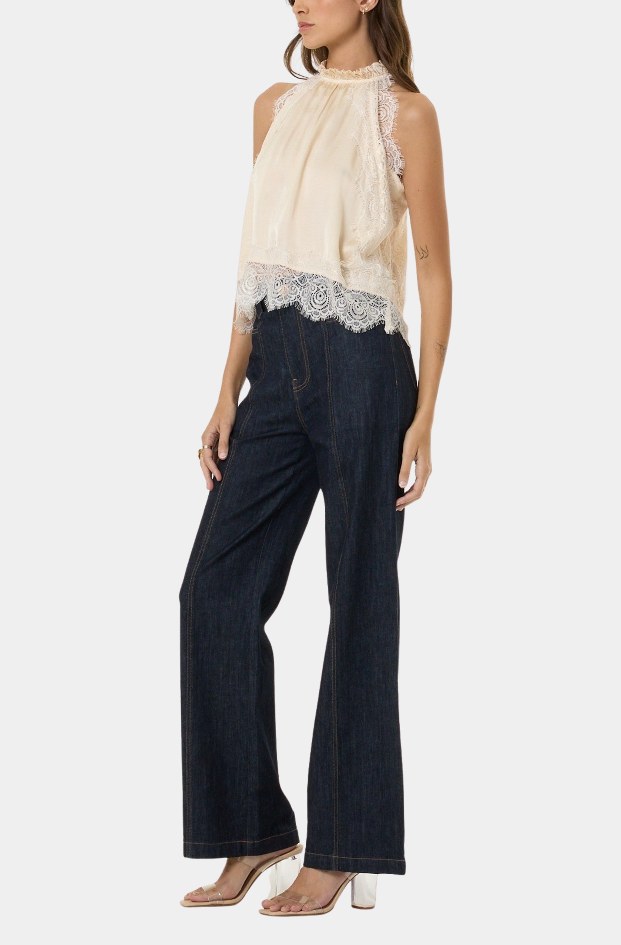 Celeste Lace Top