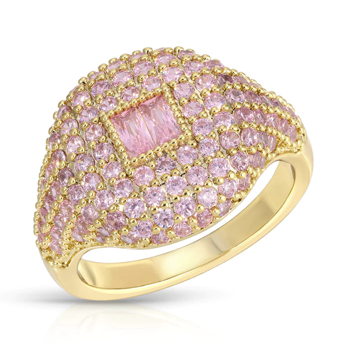 Donatella Ring in Pink